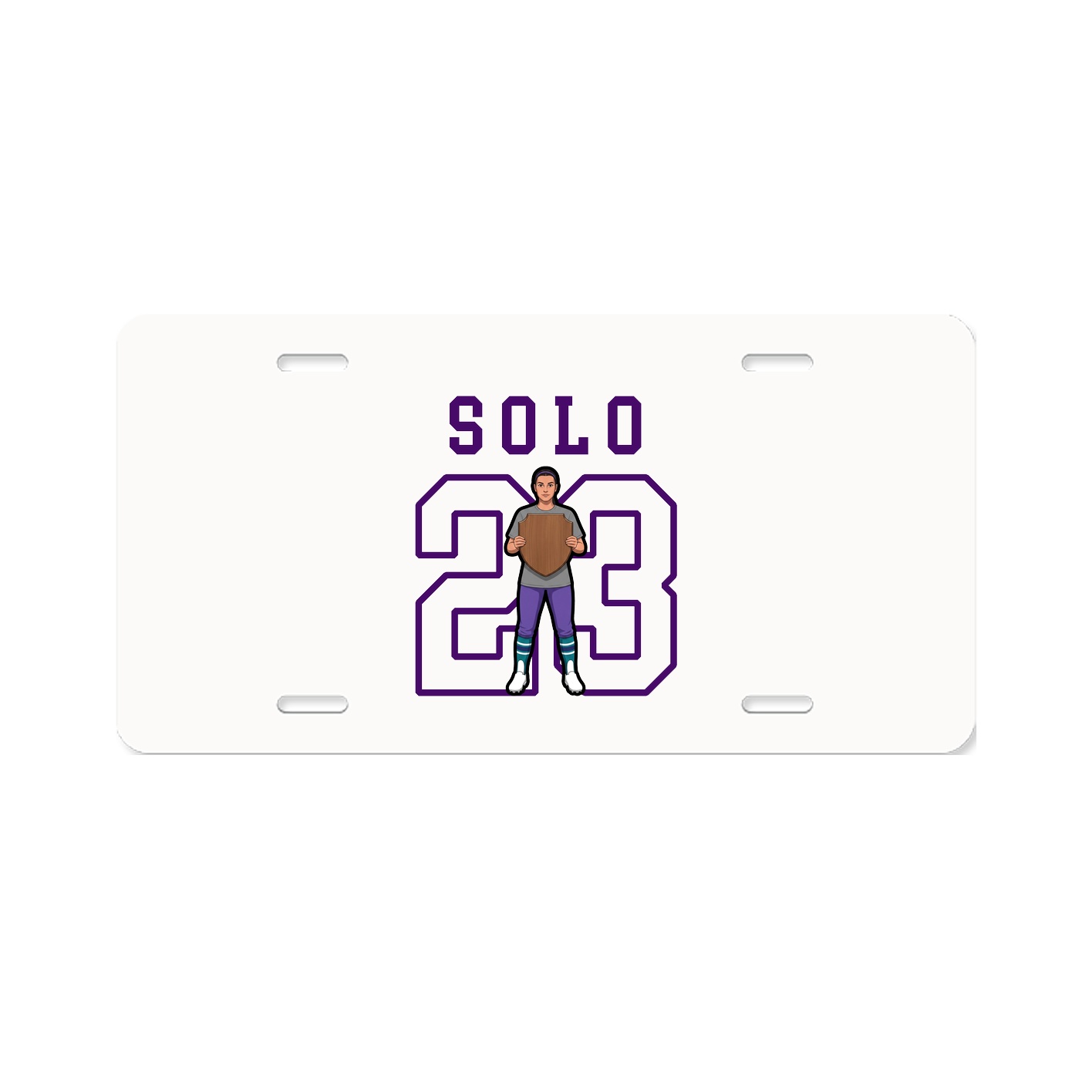 License Plate — Shirsey in Classic