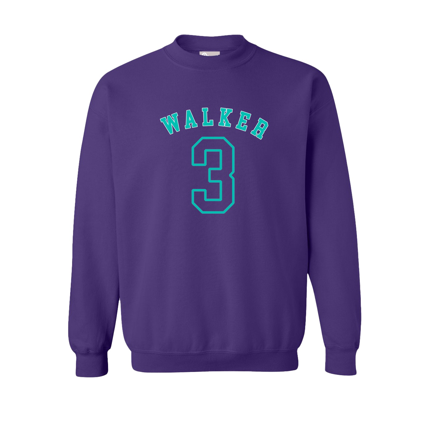Fleece Crew — Shirsey Arch in Purple