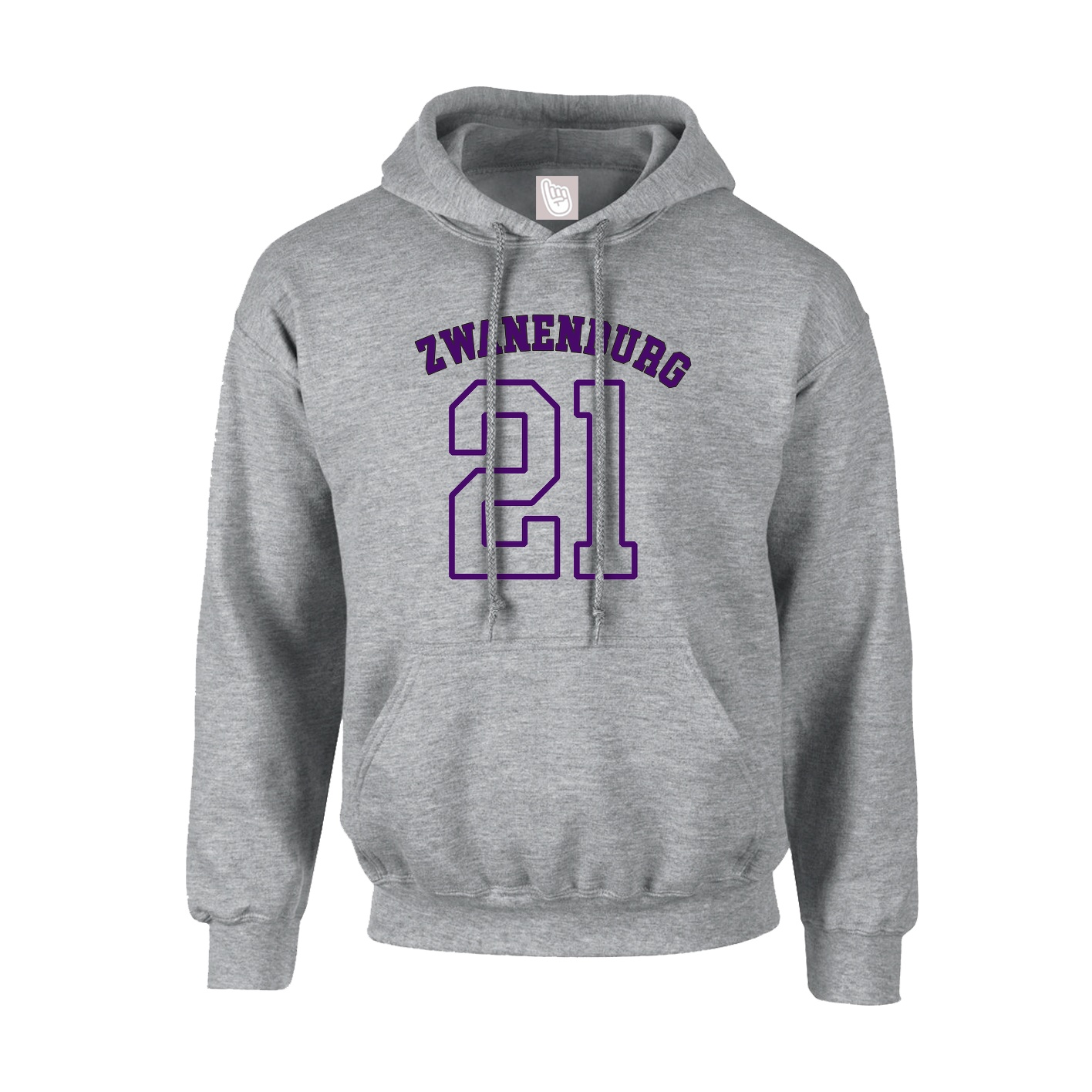 Youth Hoodie — Shirsey Arch in Grey
