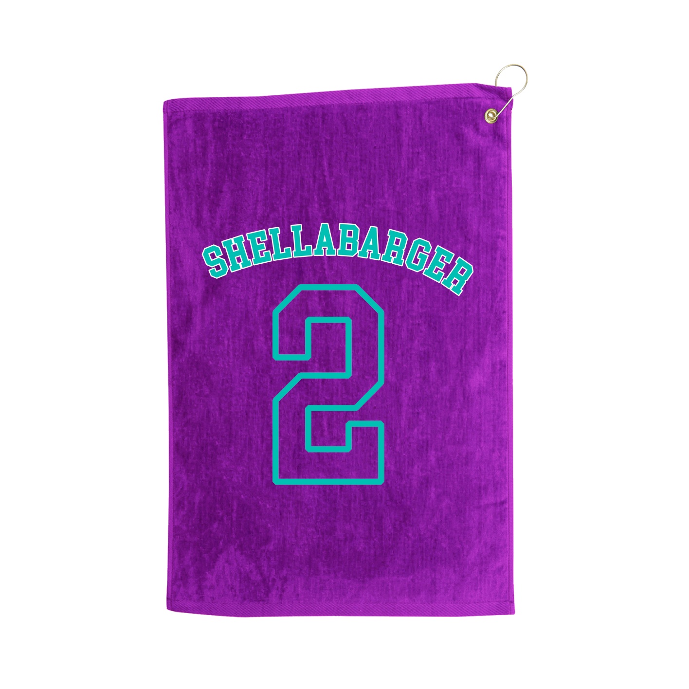 Golf Towel — Shirsey Arch in Purple