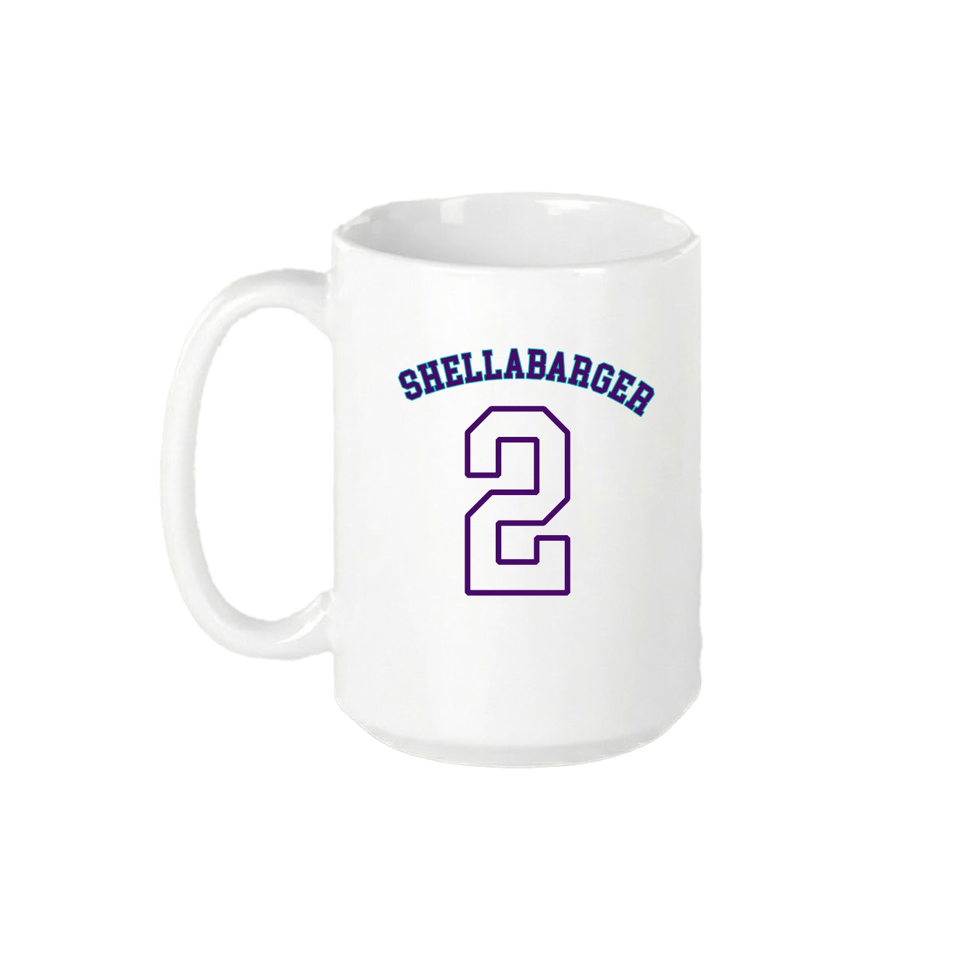 15oz Coffee Mug — Shirsey Arch in White
