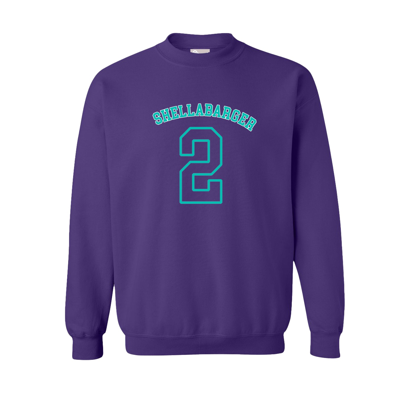 Fleece Crew — Shirsey Arch in Purple