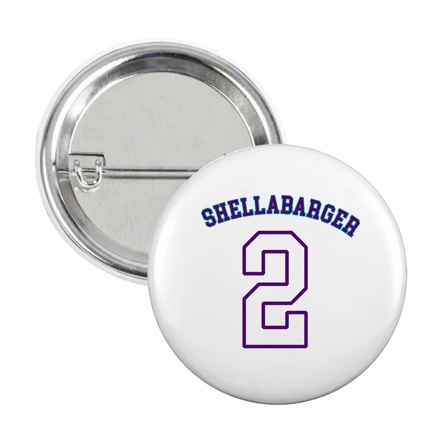Game Day Button — Shirsey Arch in White