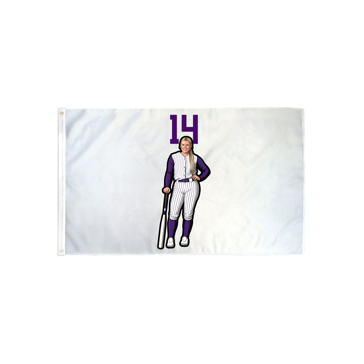 3x5 Flag — Number Top in Classic