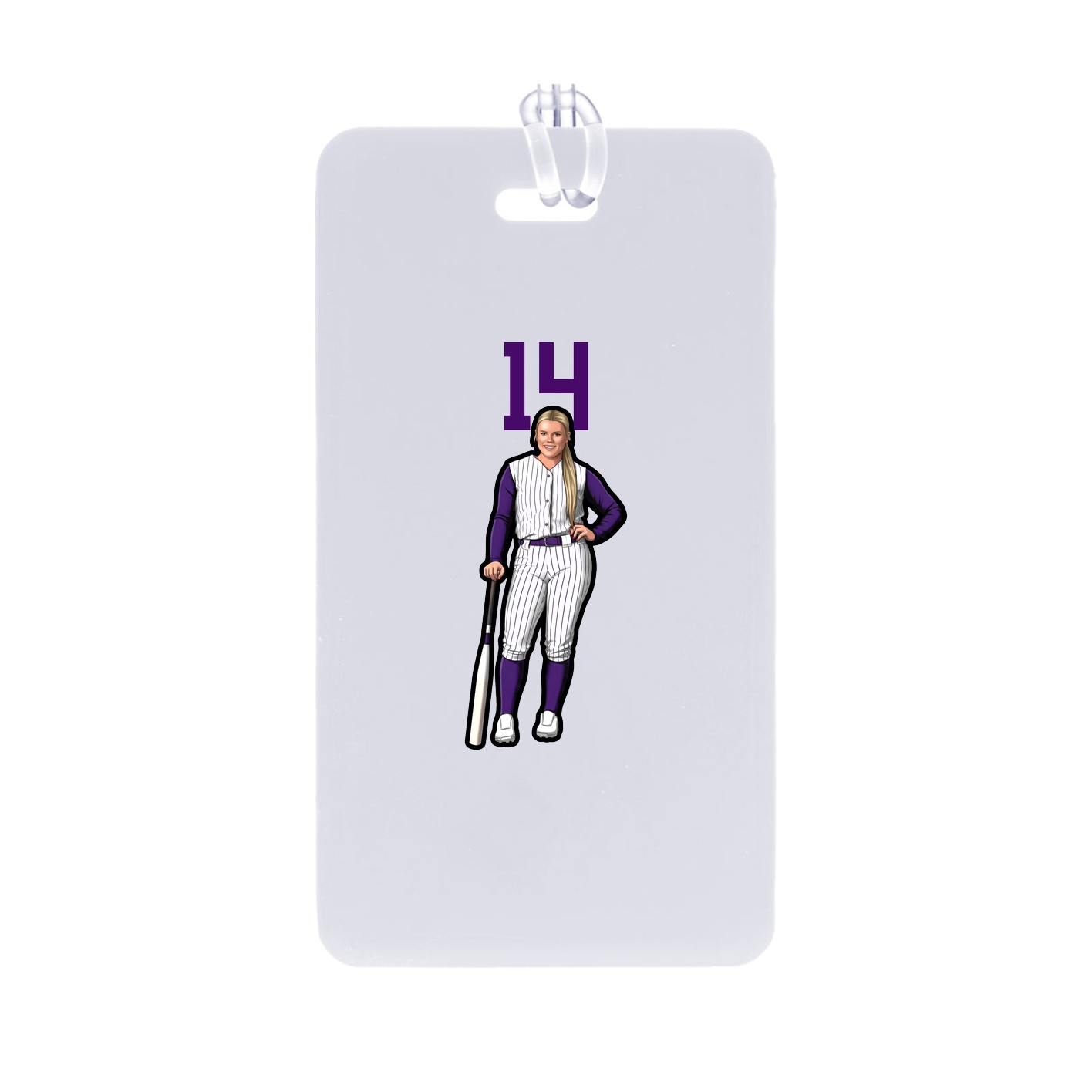 Bag Tag — Number Top in Classic