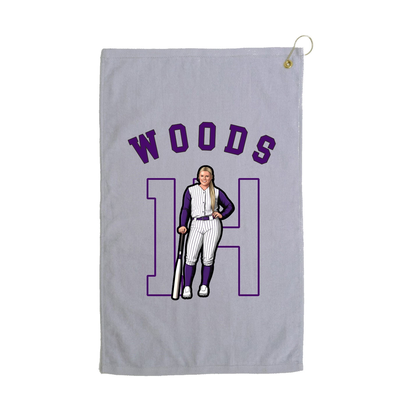Golf Towel — Shirsey Arch in Grey