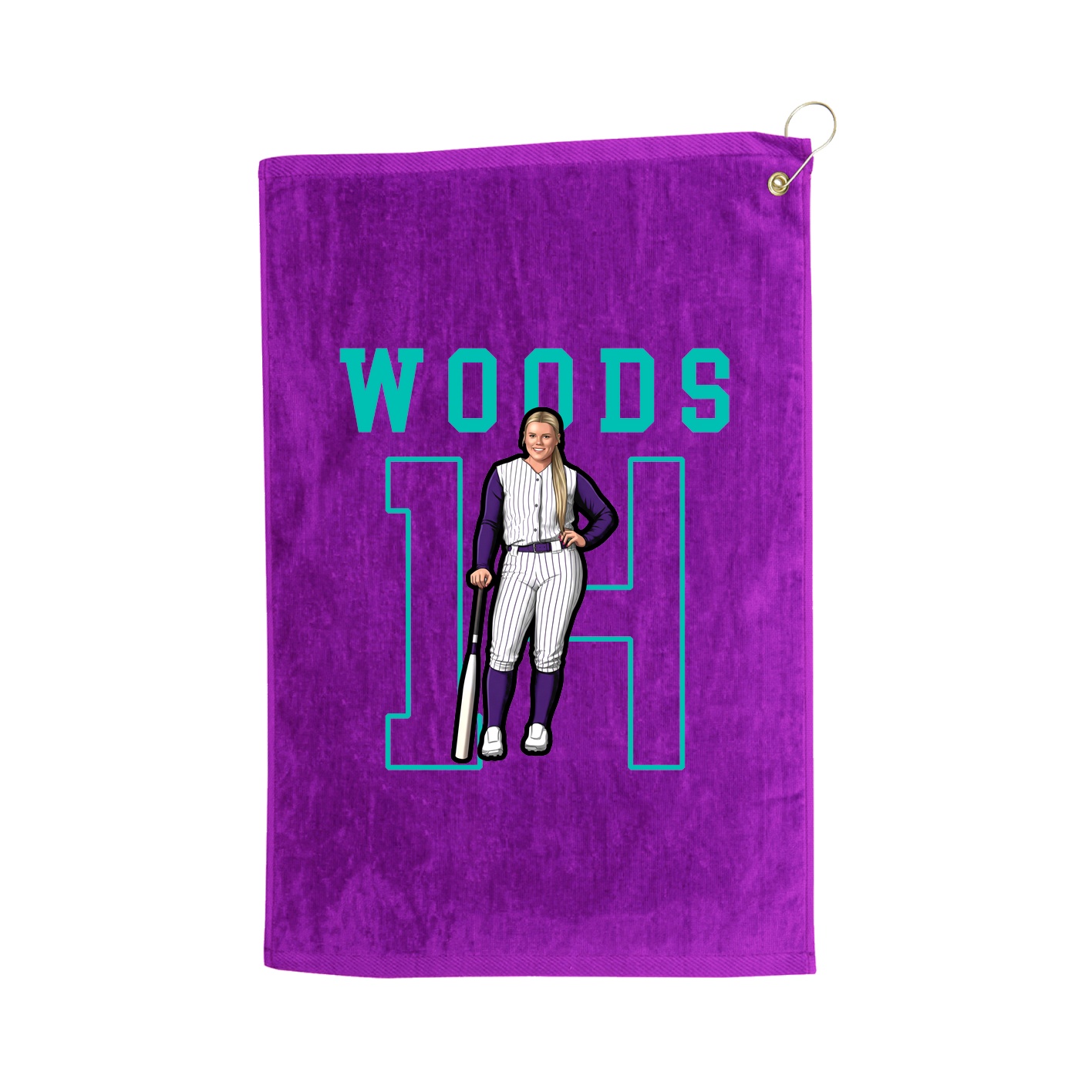 Golf Towel — Shirsey in Purple