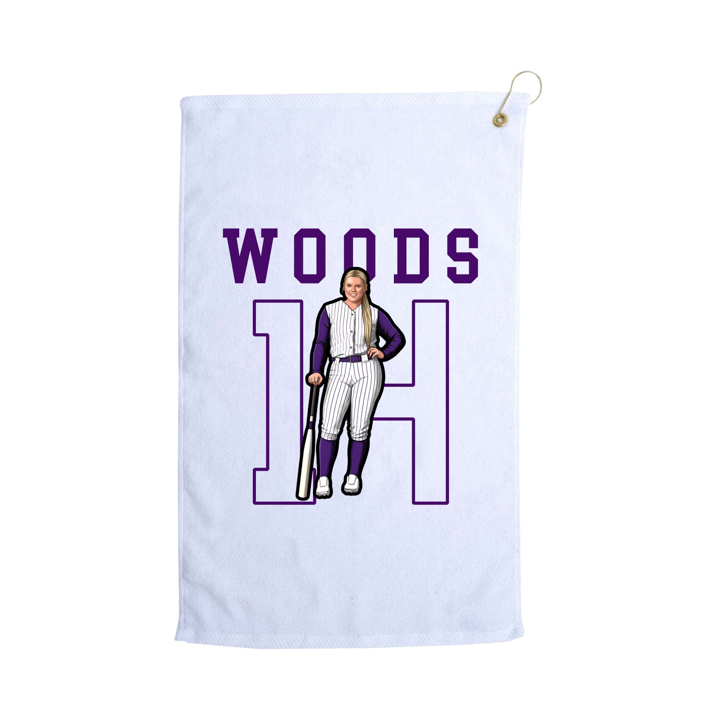 Terry Velour Golf Towel