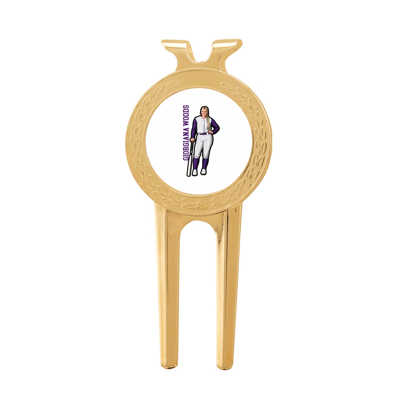 Divot Tool with Ball Marker — Name Vertical in Classic
