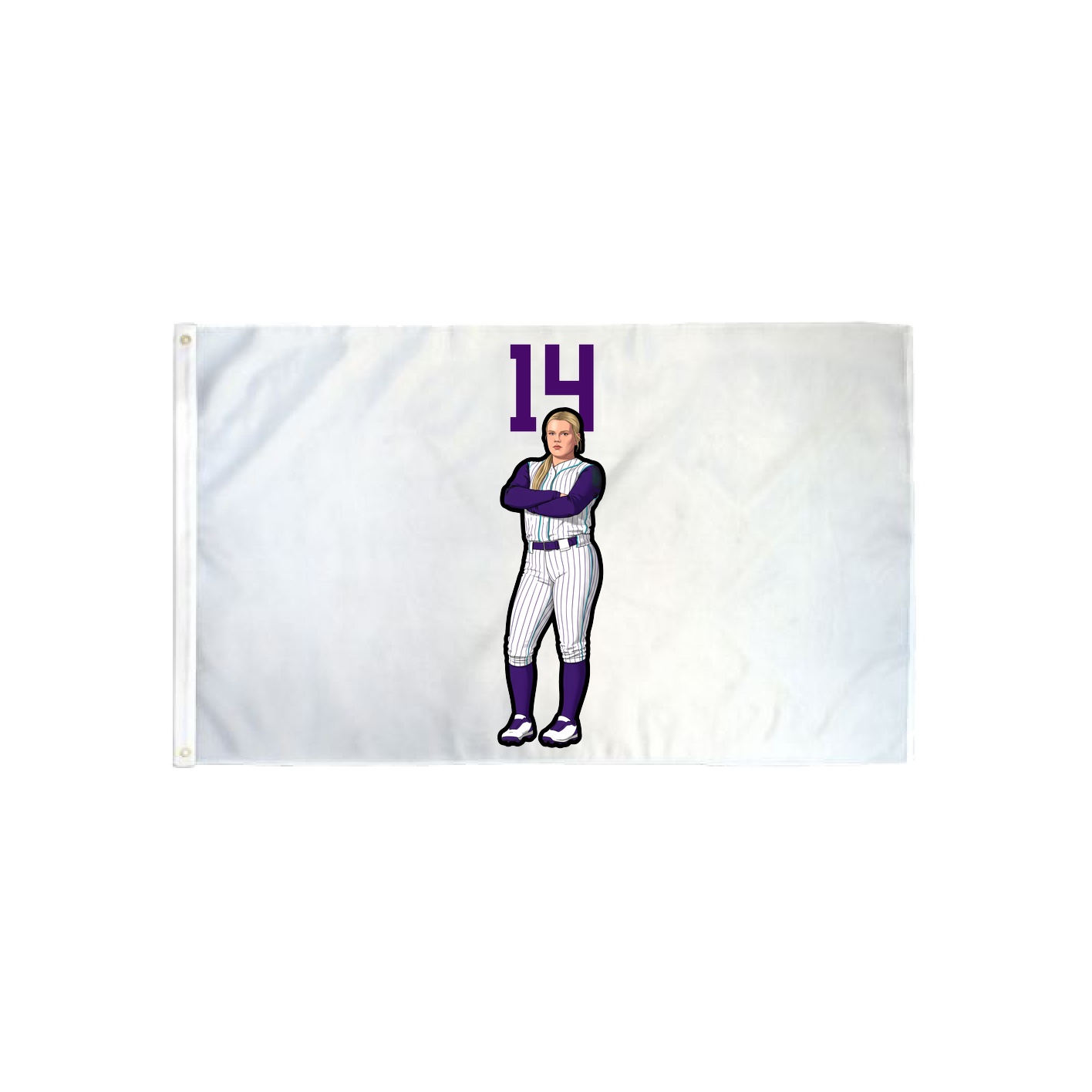 3x5 Flag — Number Top in Classic