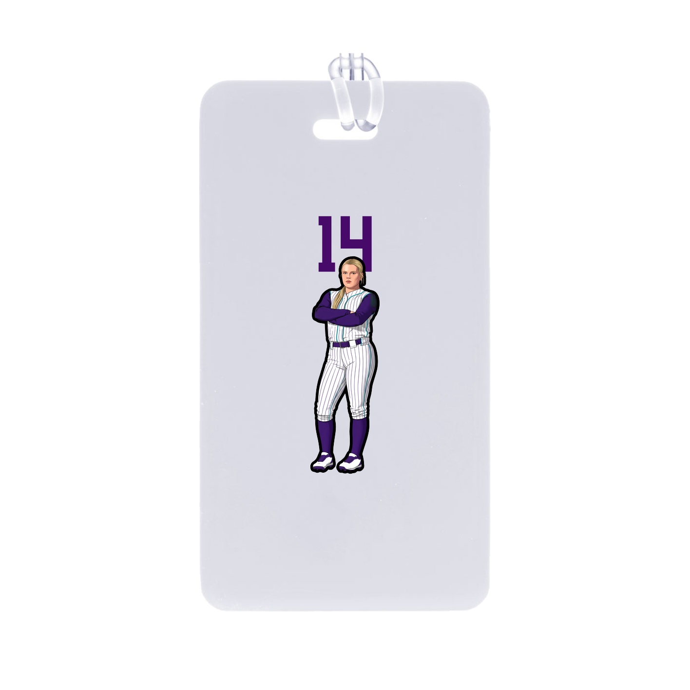 Bag Tag — Number Top in Classic