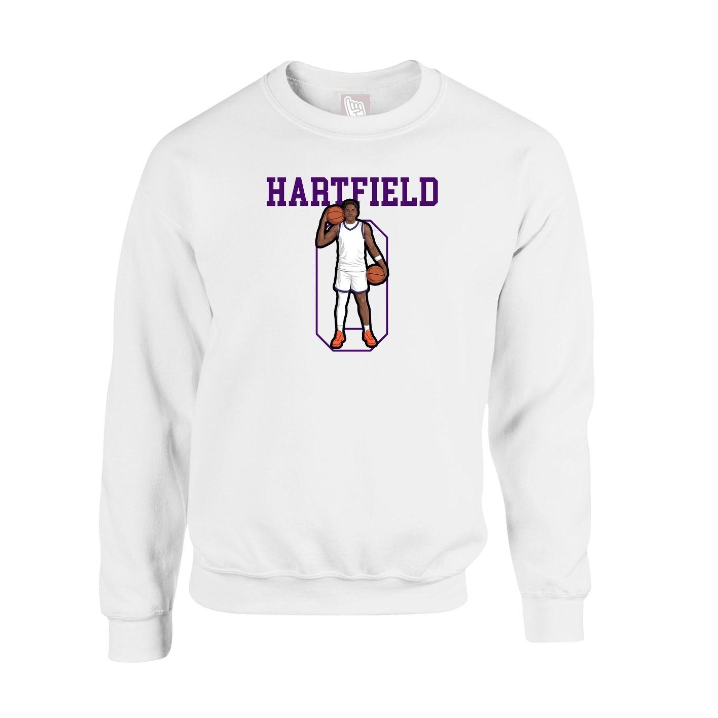 Fleece Crew — Shirsey in White
