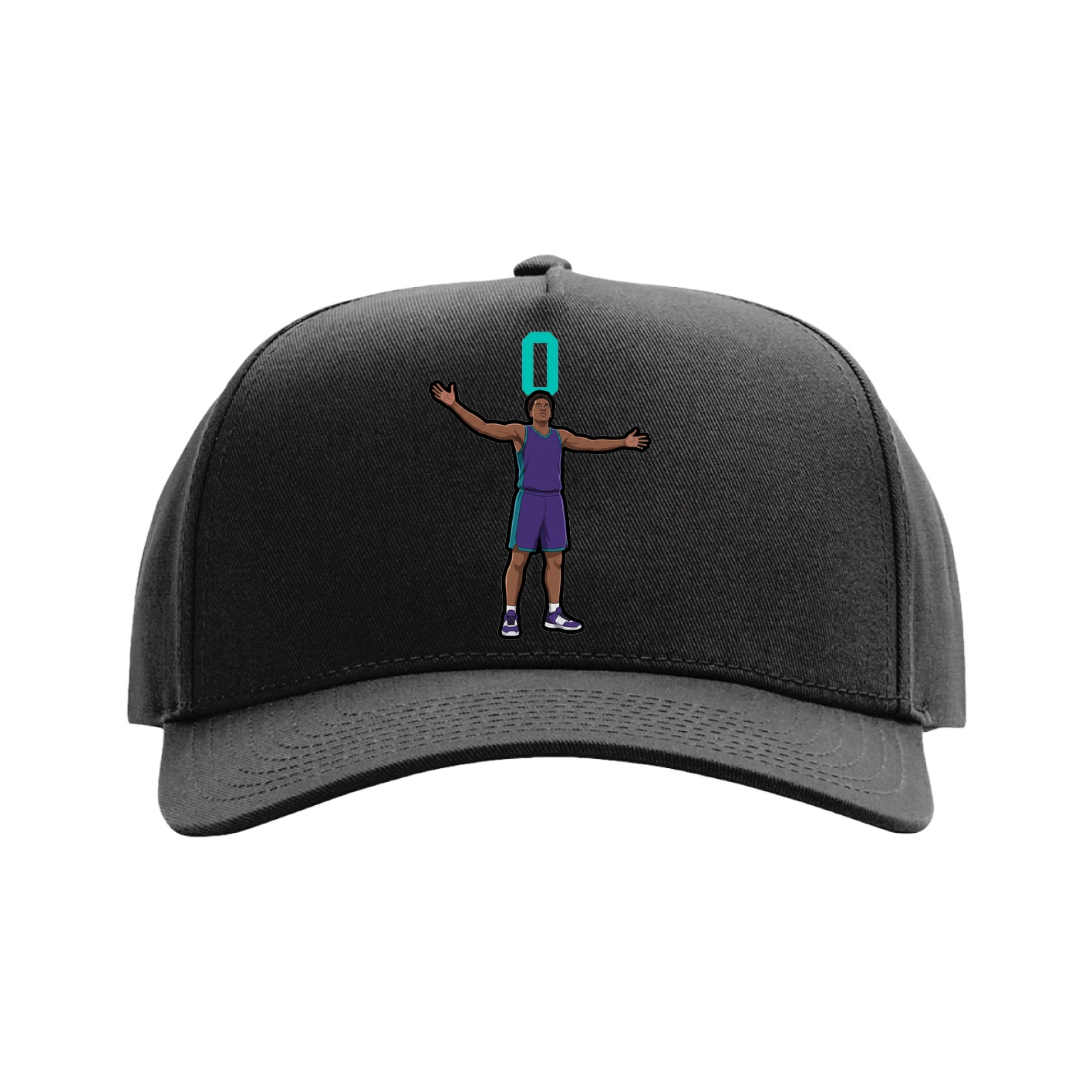 Full Fabric Five-Panel Champ Cap