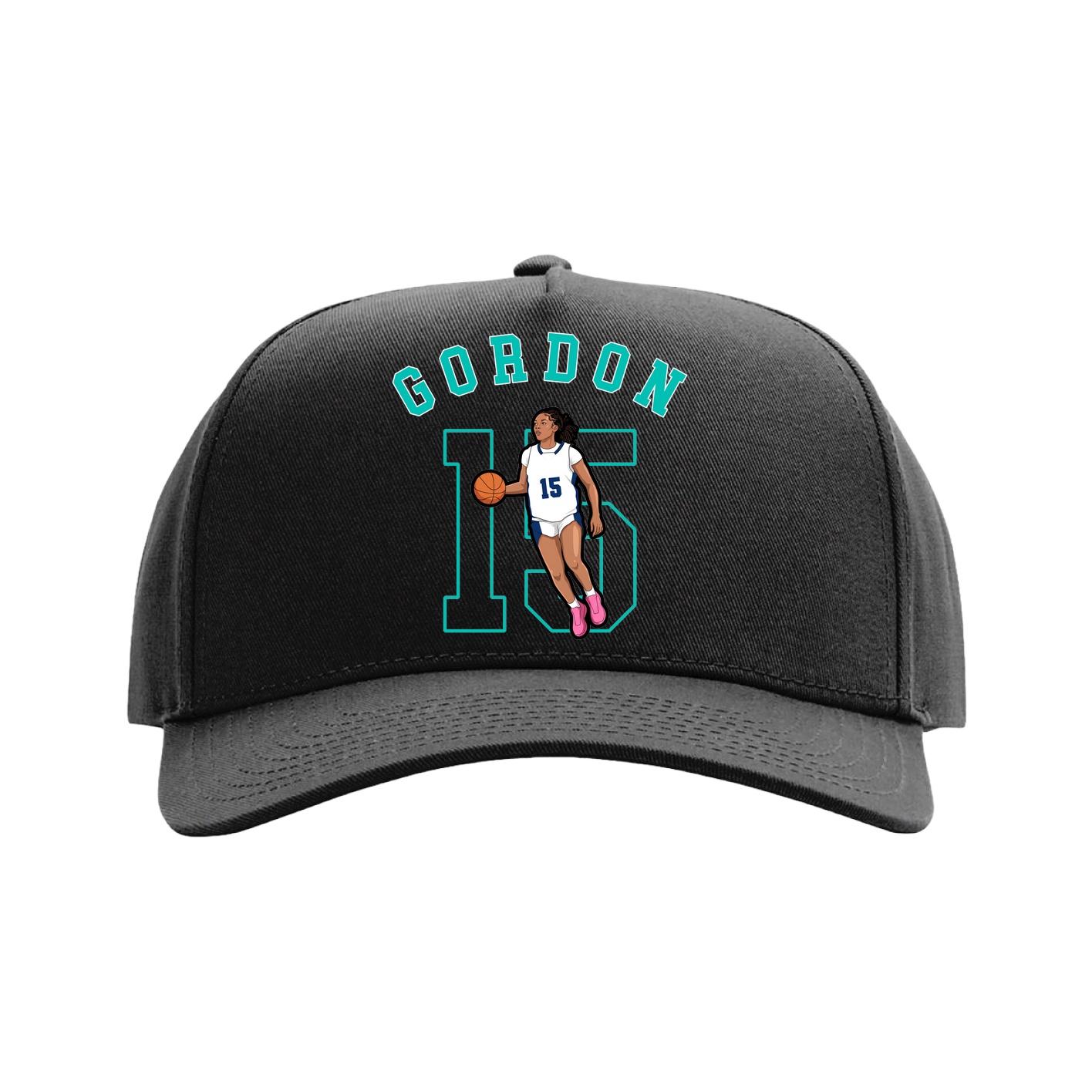 Full Fabric Five-Panel Champ Cap