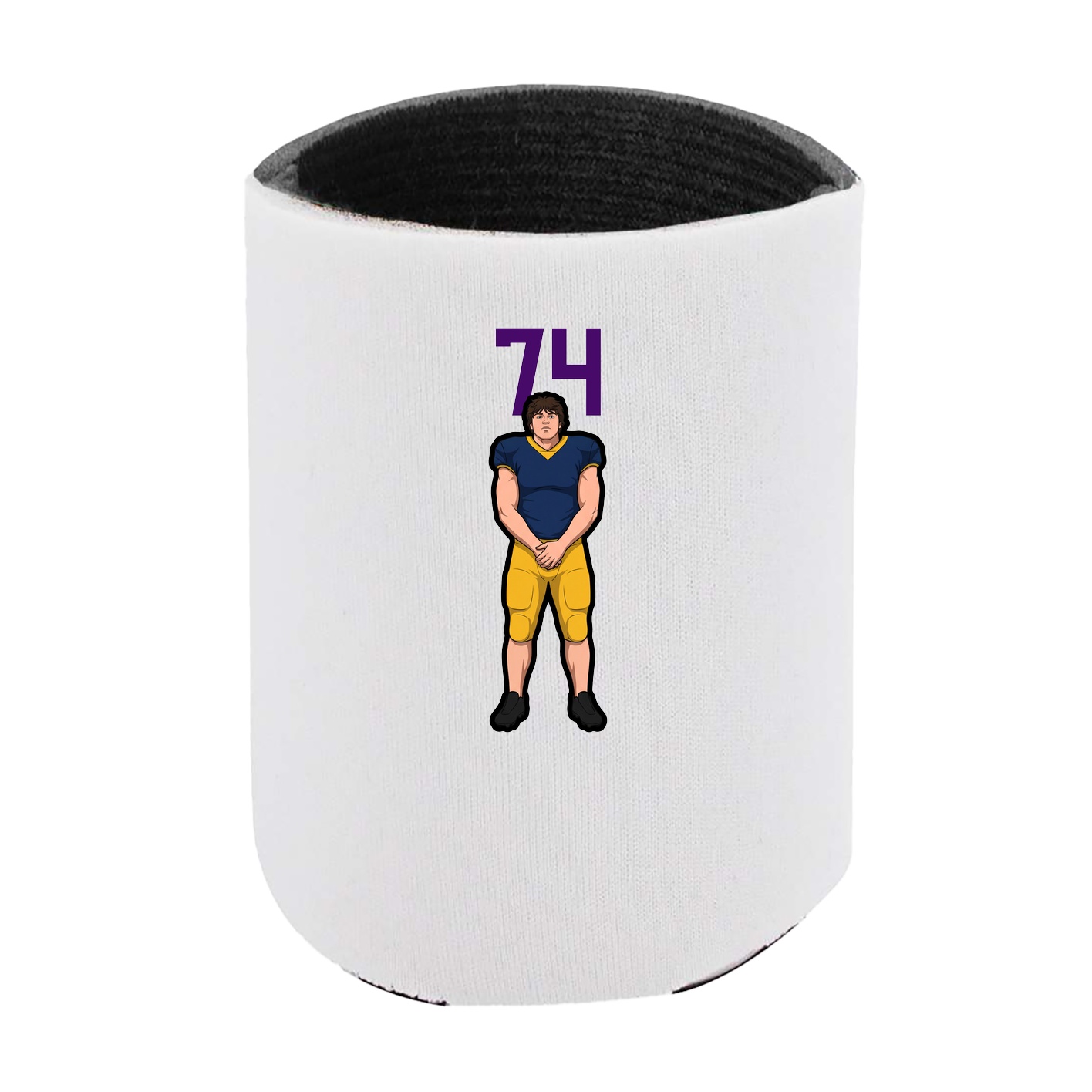 Can Holder — Number Top in White