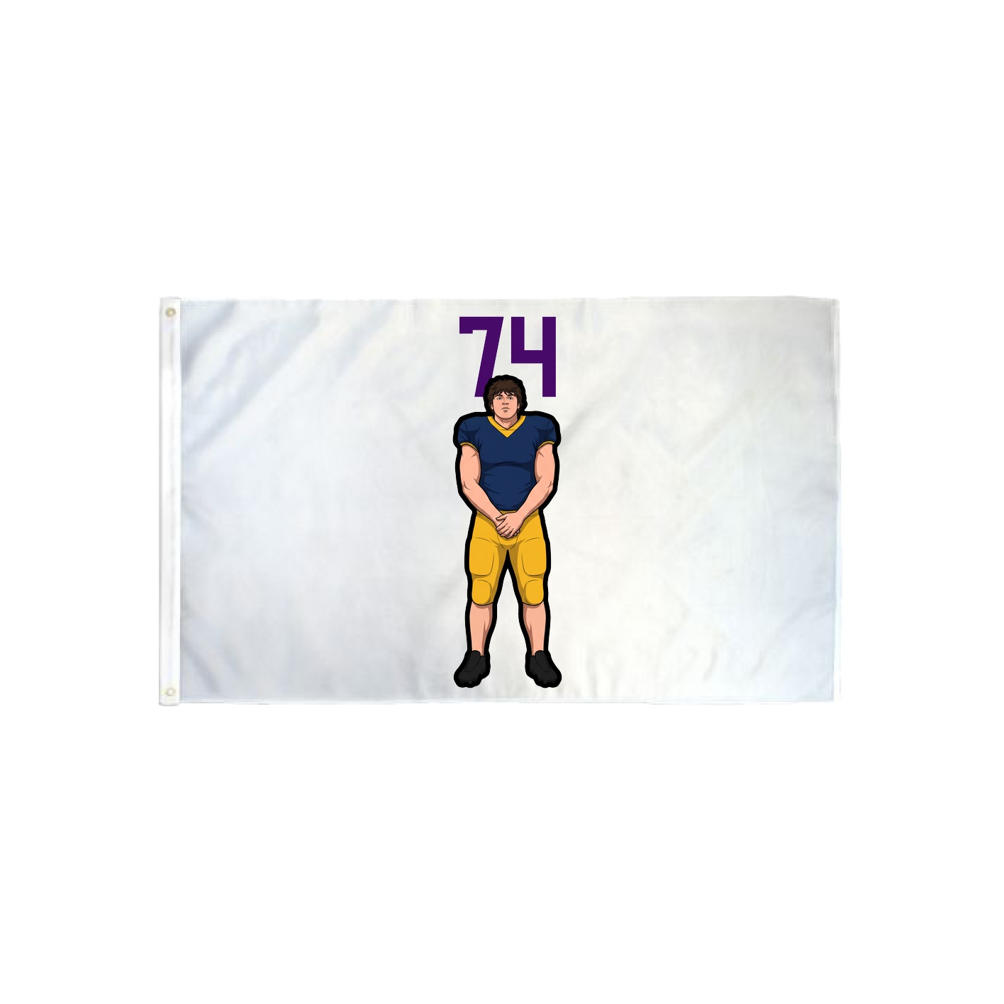 3x5 Flag — Number Top in Classic