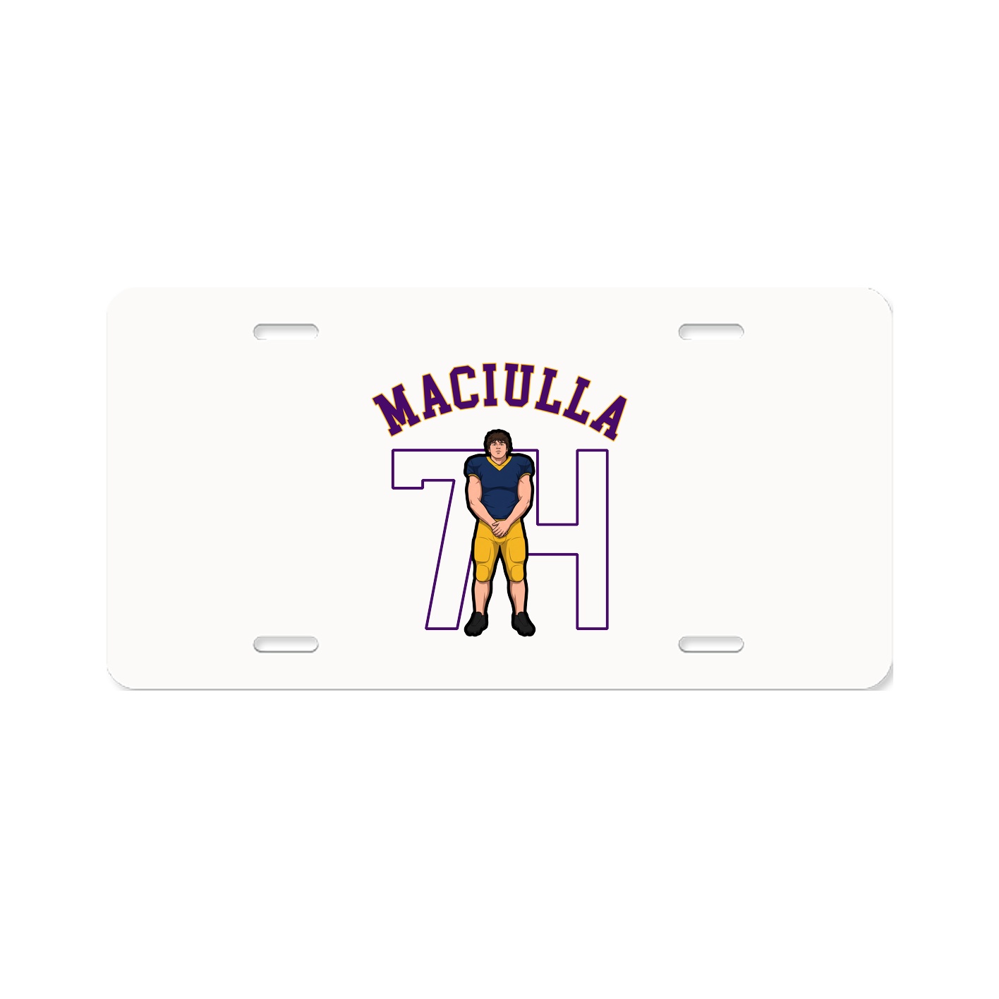 License Plate — Shirsey Arch in Classic