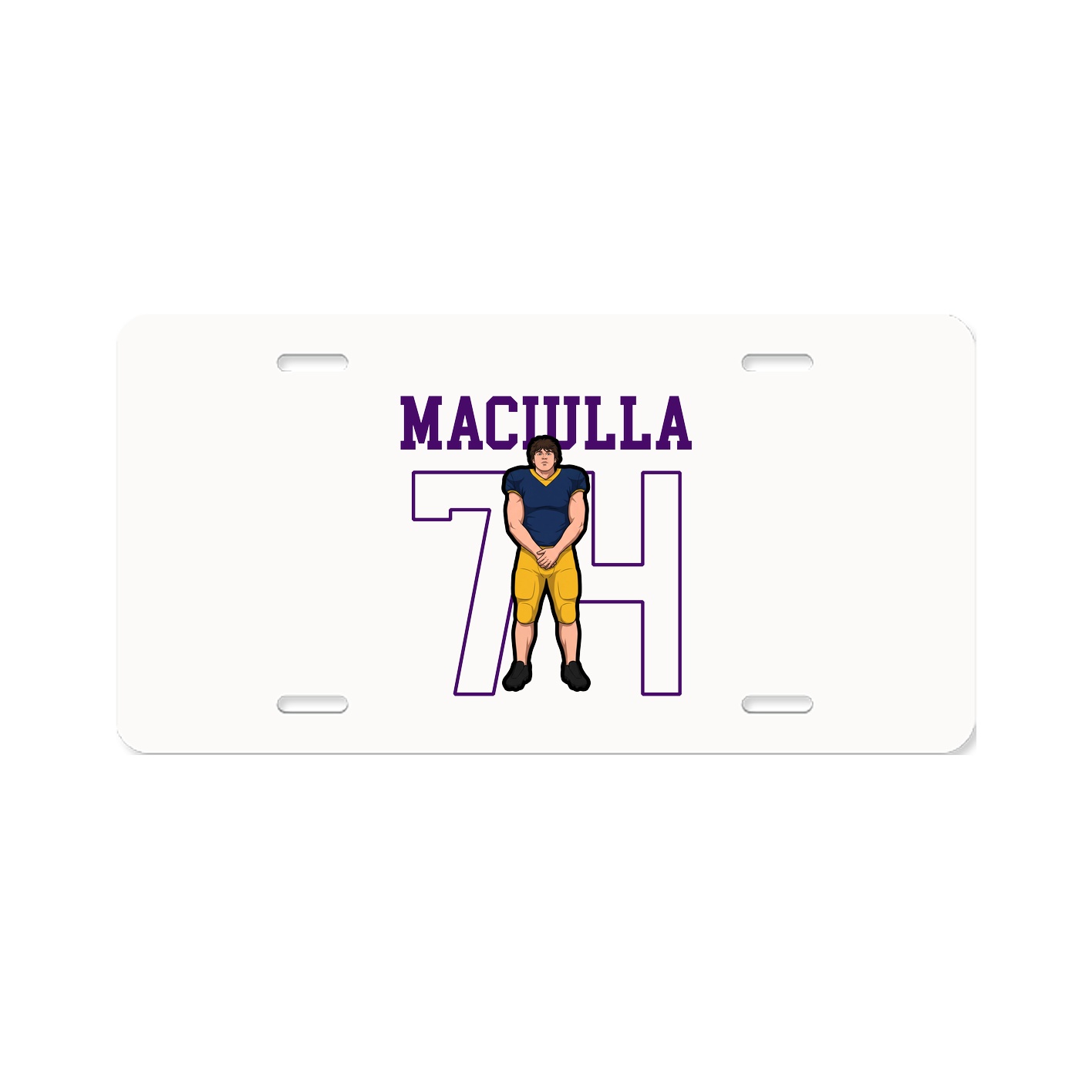 License Plate — Shirsey in Classic