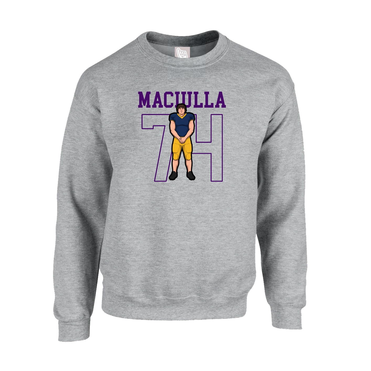 Fleece Crew — Shirsey in Grey