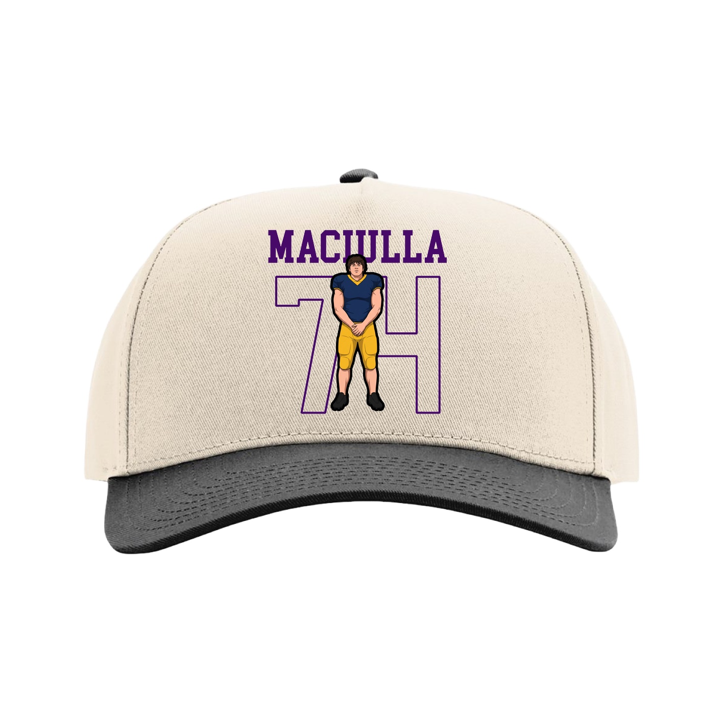 Full Fabric Five-Panel Champ Cap