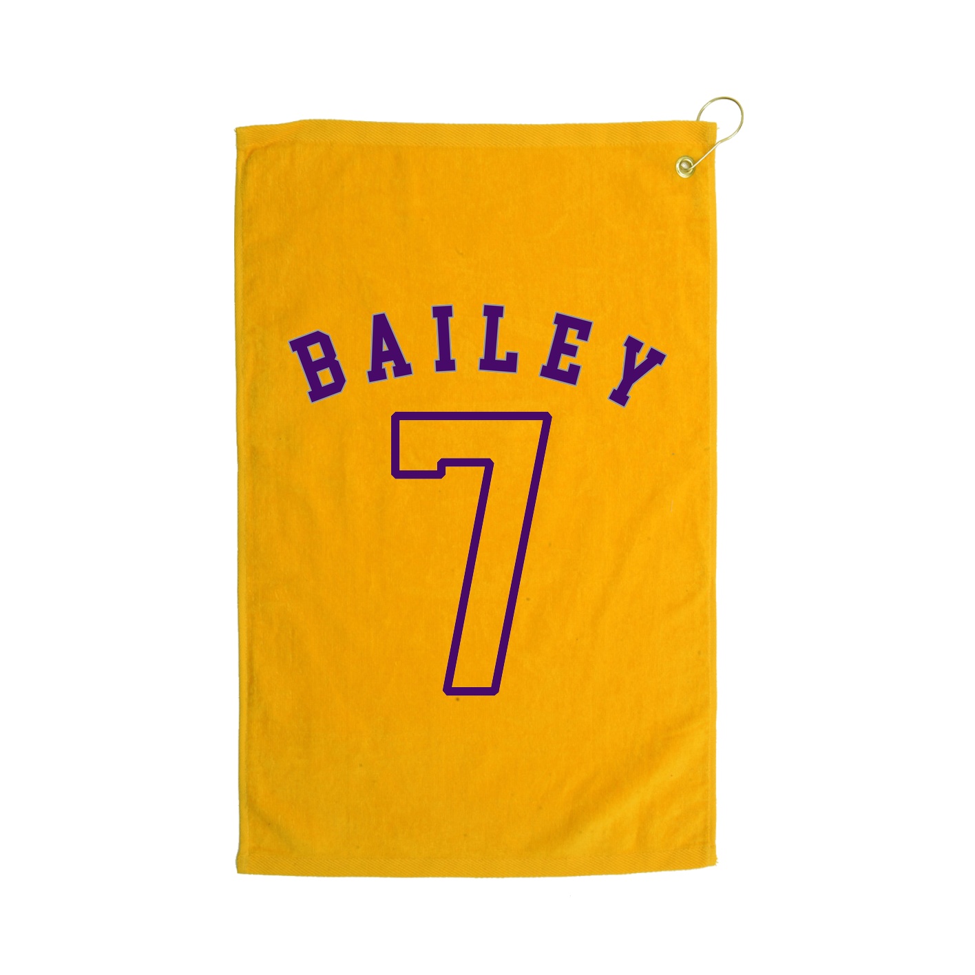 Golf Towel — Shirsey Arch in Gold