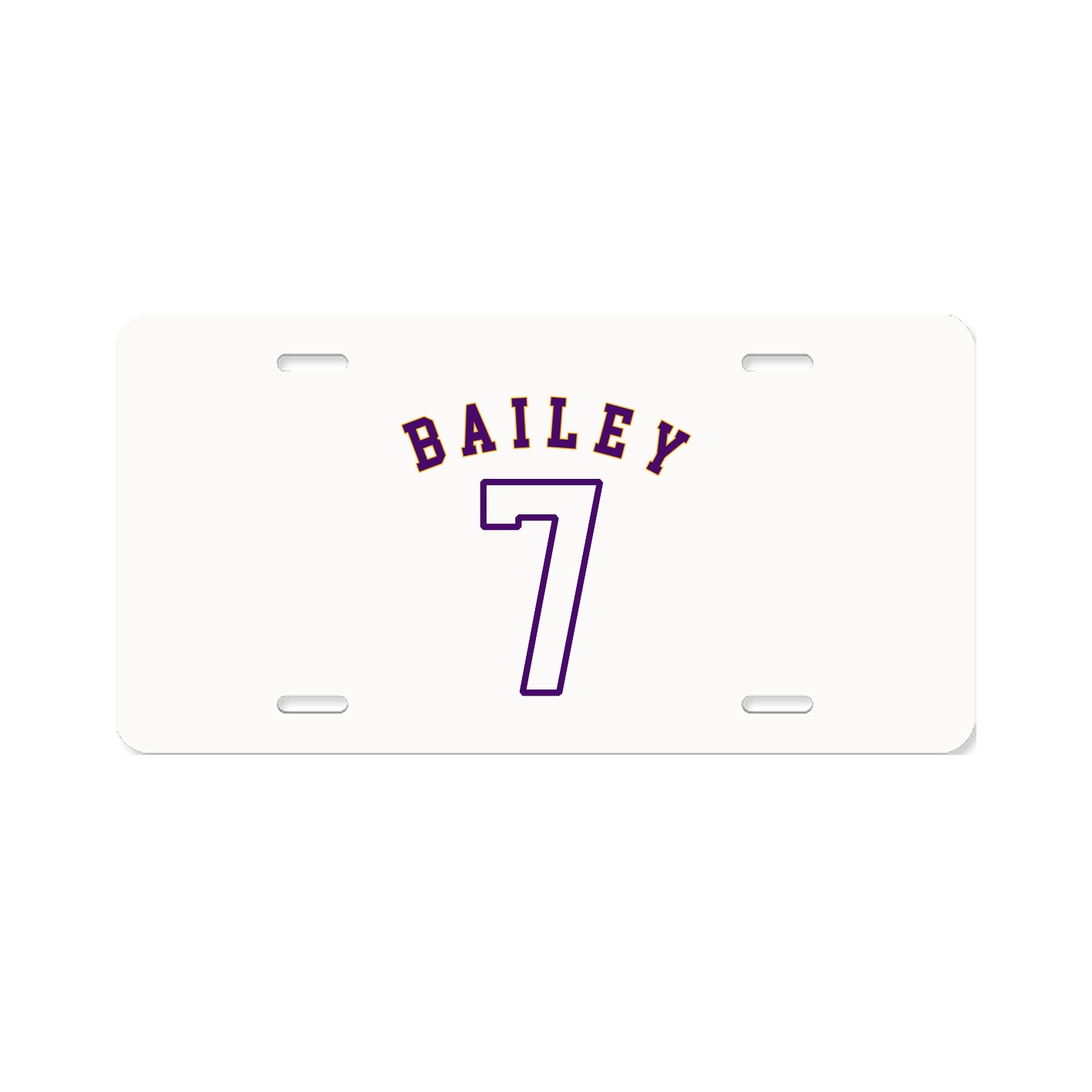 License Plate — Shirsey Arch in Classic