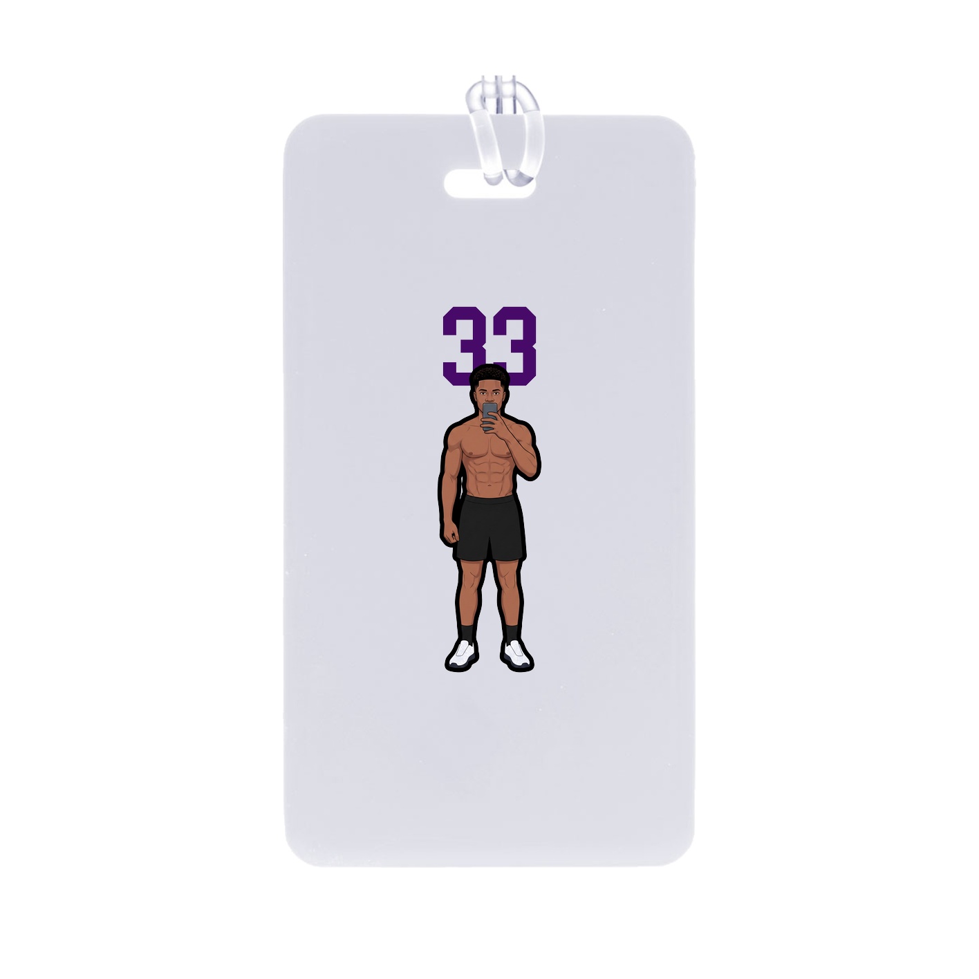 Bag Tag — Number Top in Classic