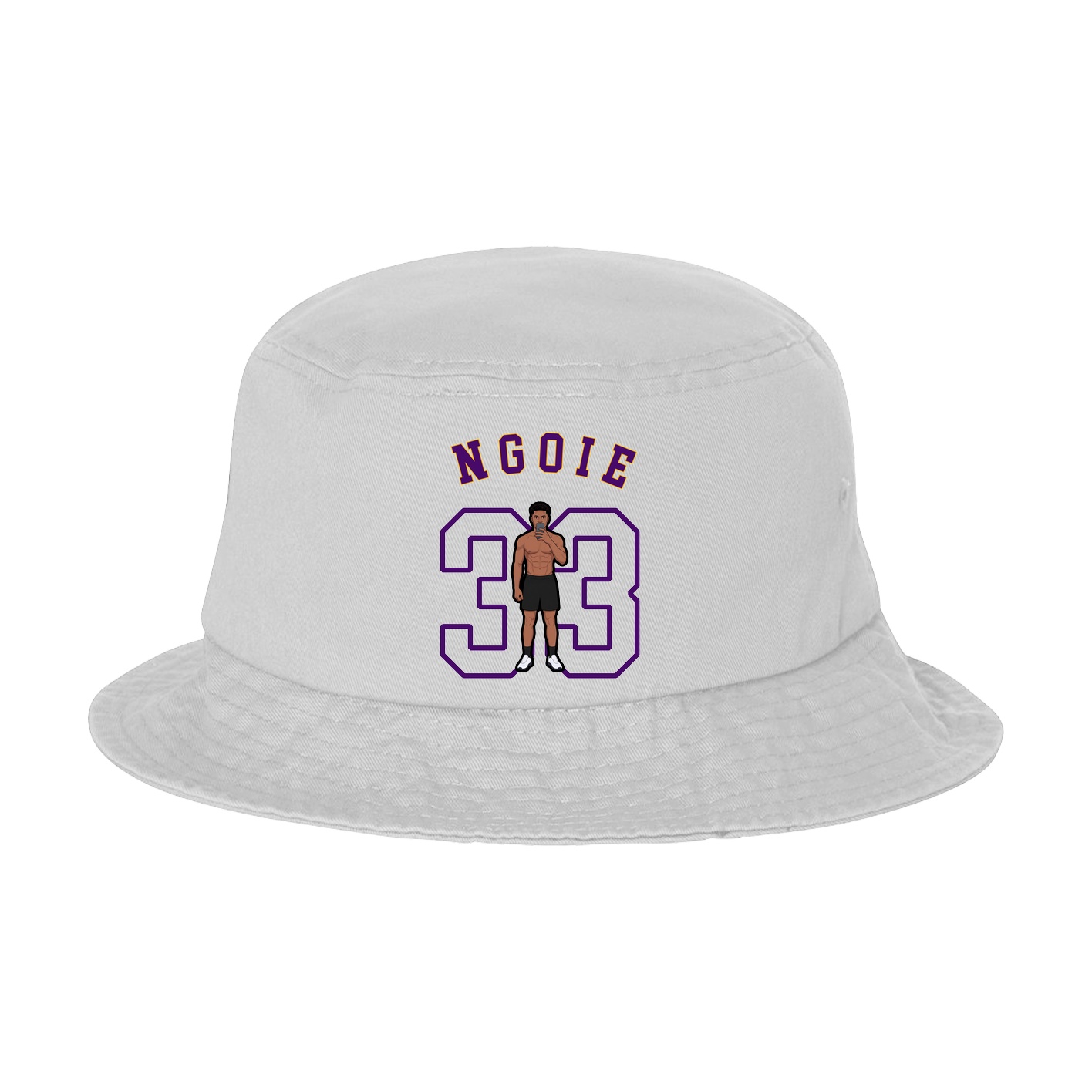 Bucket Cap — Shirsey Arch in White