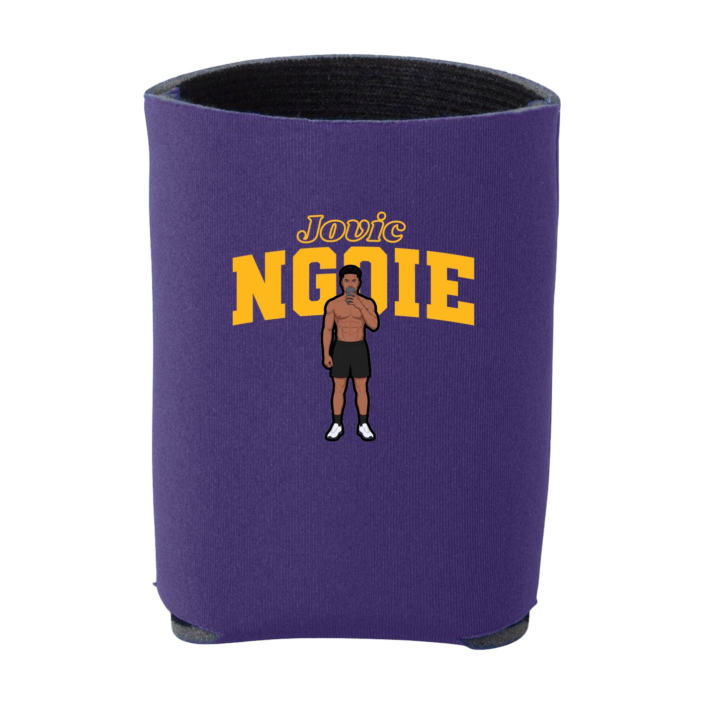 Can Holder — Name Arch in Purple