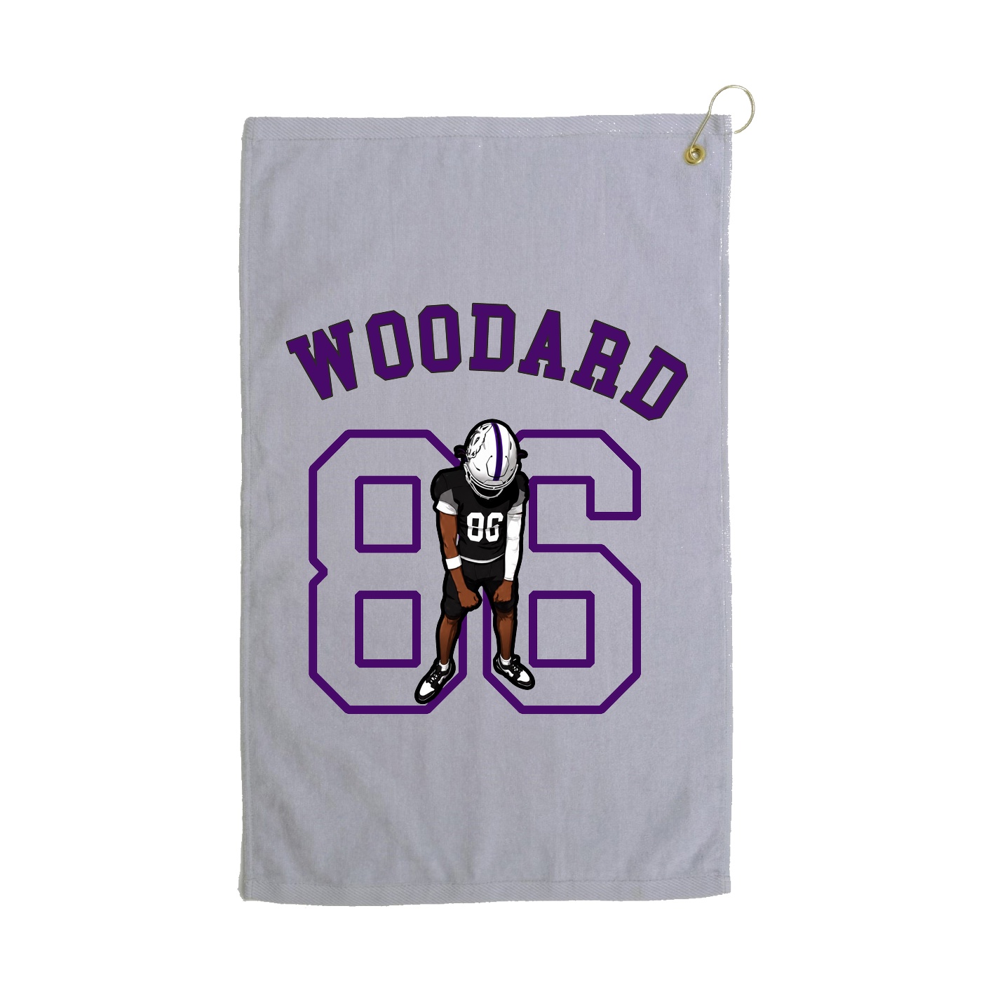 Golf Towel — Shirsey Arch in Grey