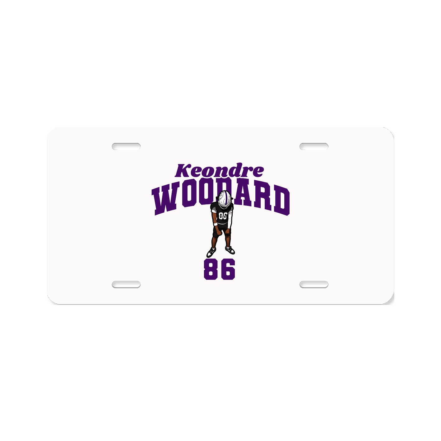 License Plate — Signature Arch in Classic