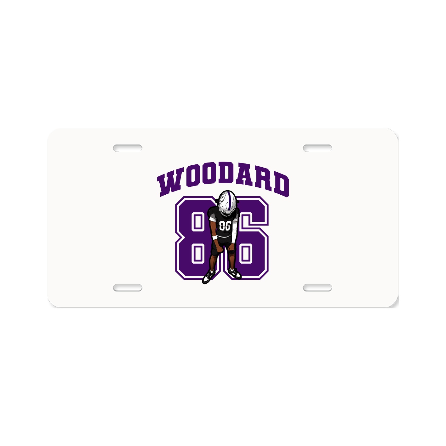 License Plate — Number in Classic