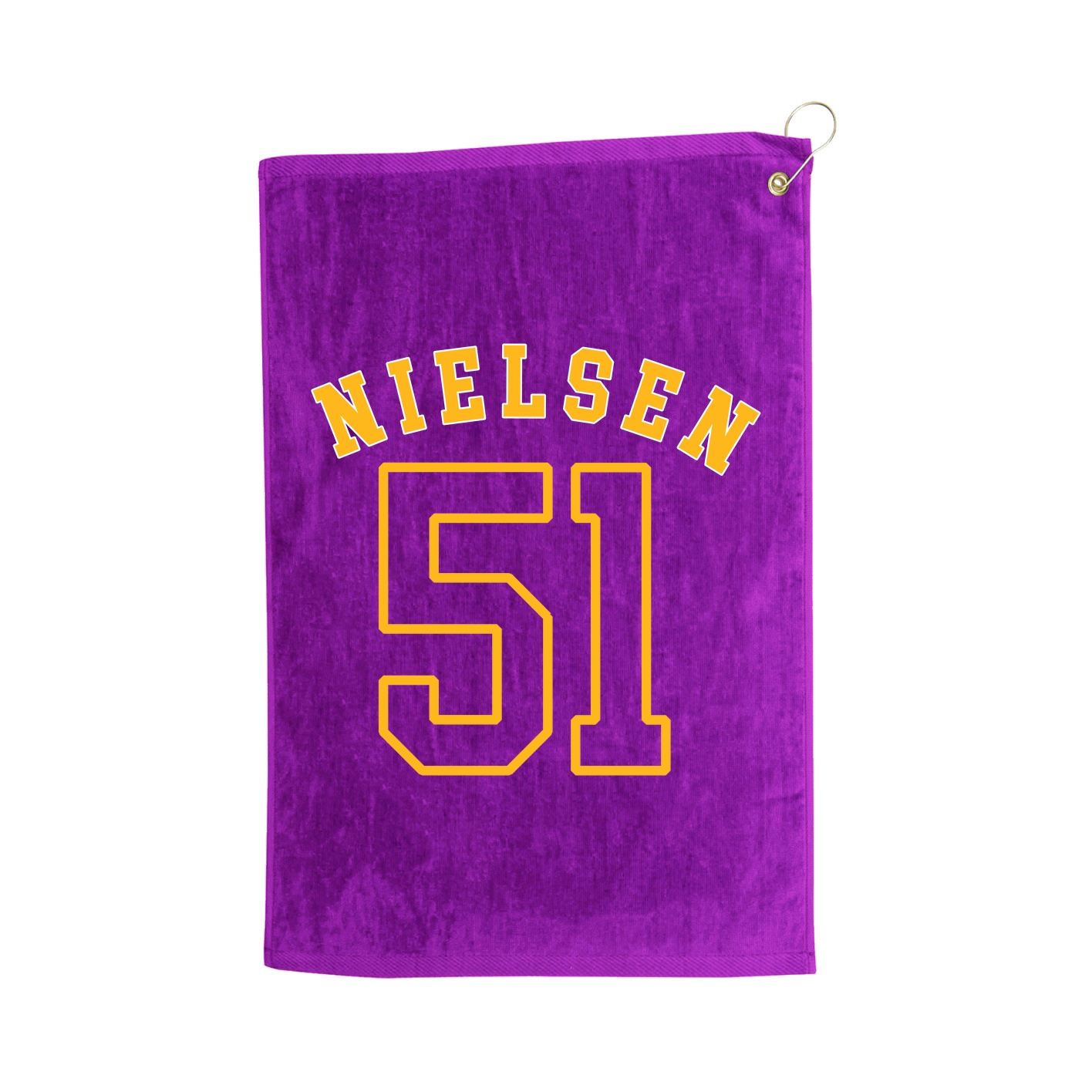 Golf Towel — Shirsey Arch in Purple