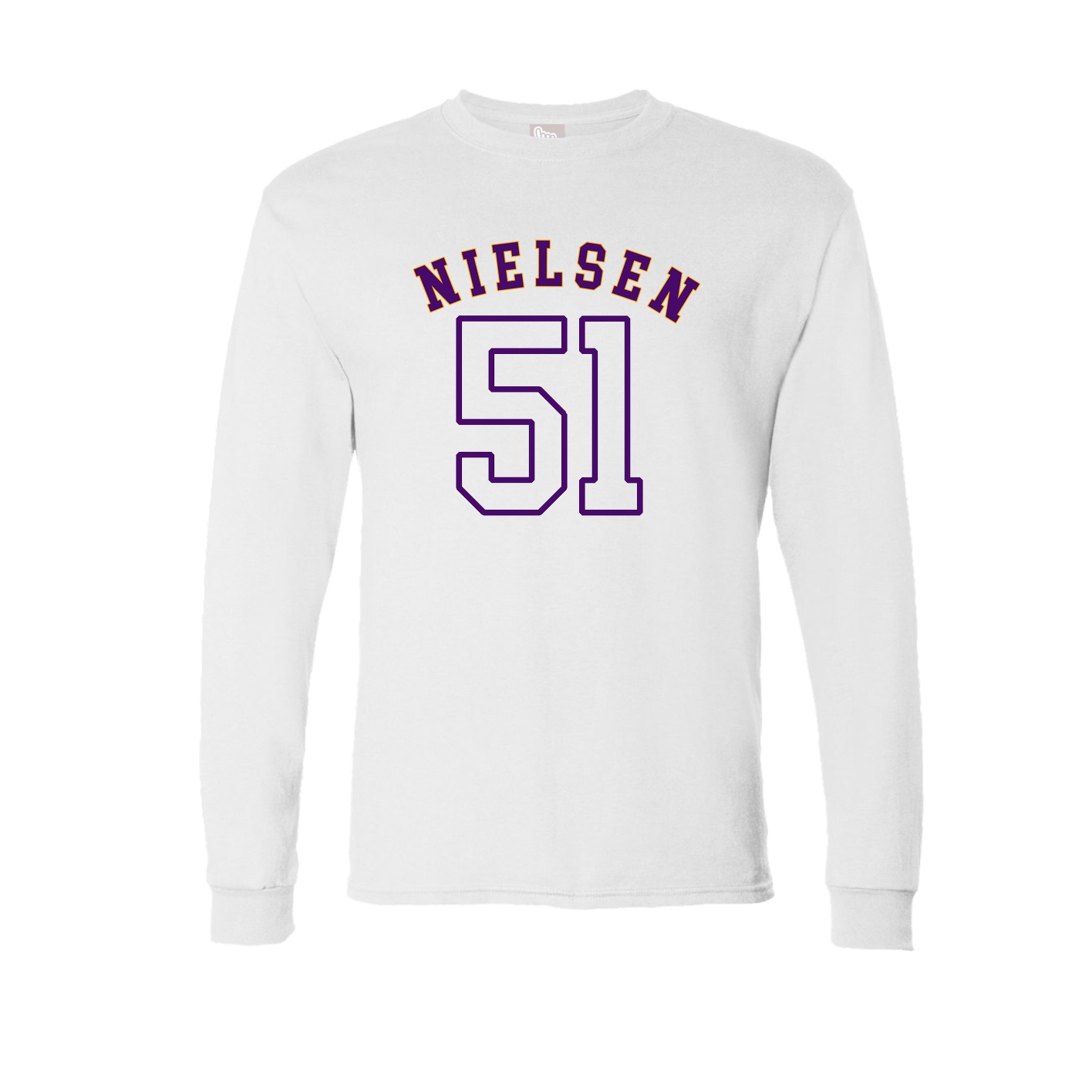 Long Sleeve Tee — Shirsey Arch in White