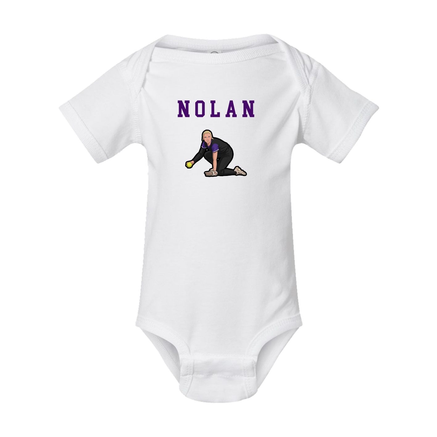 Baby Onesie — Shirsey in White