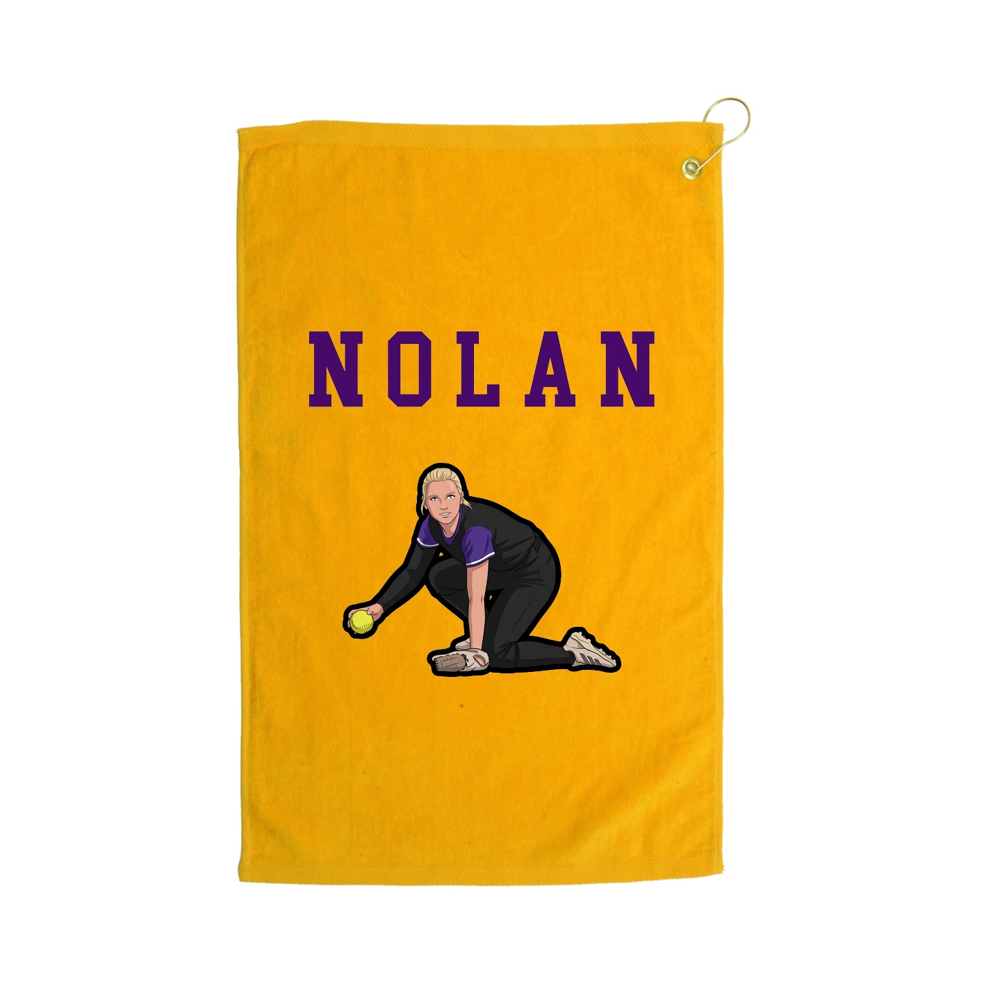 Golf Towel — Shirsey in Gold
