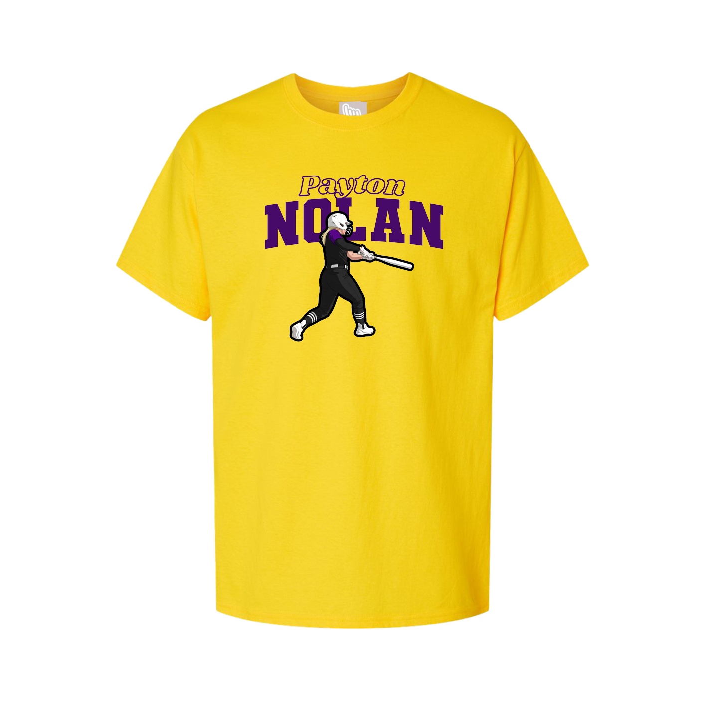 Tee — Name Arch in Gold