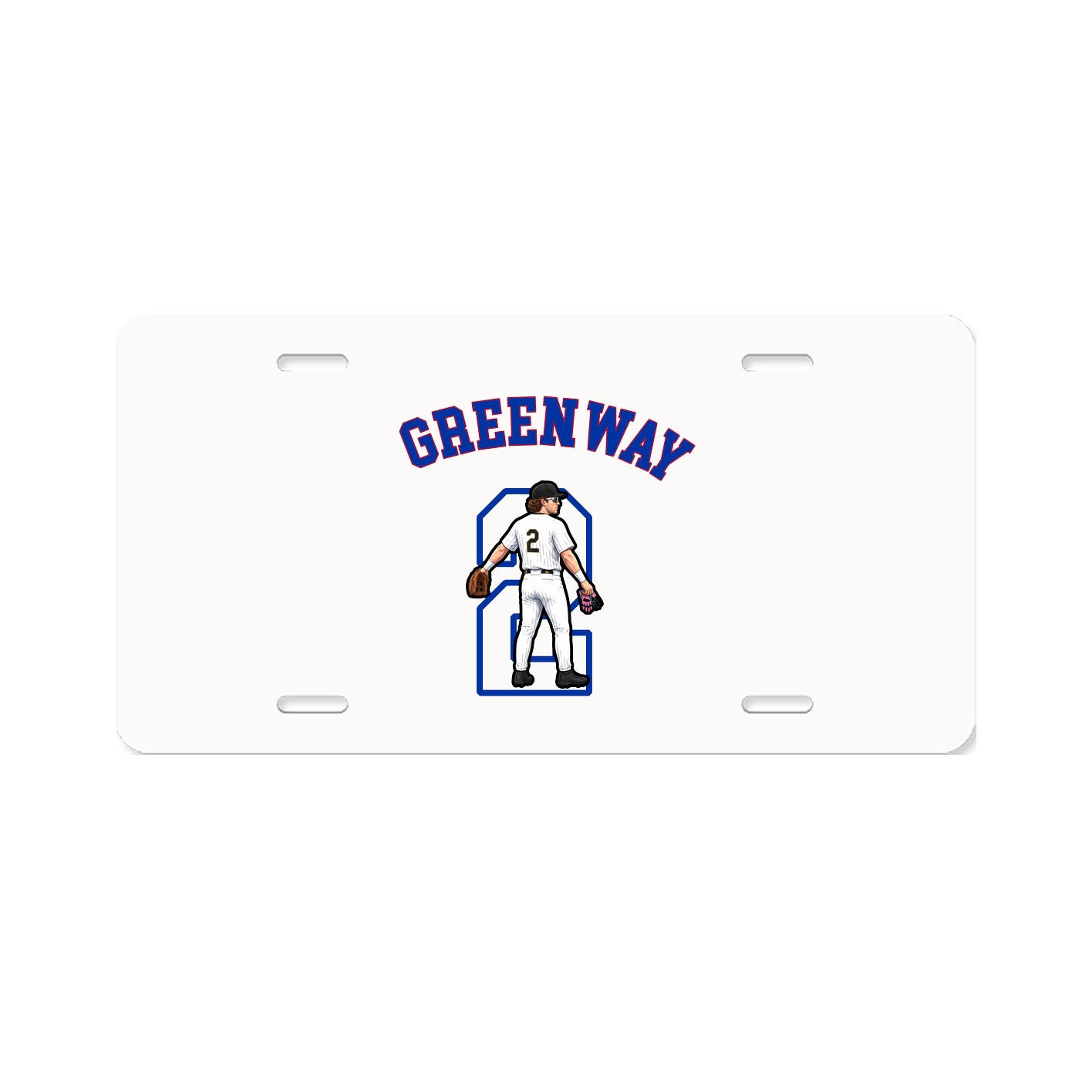 License Plate — Shirsey Arch in Classic