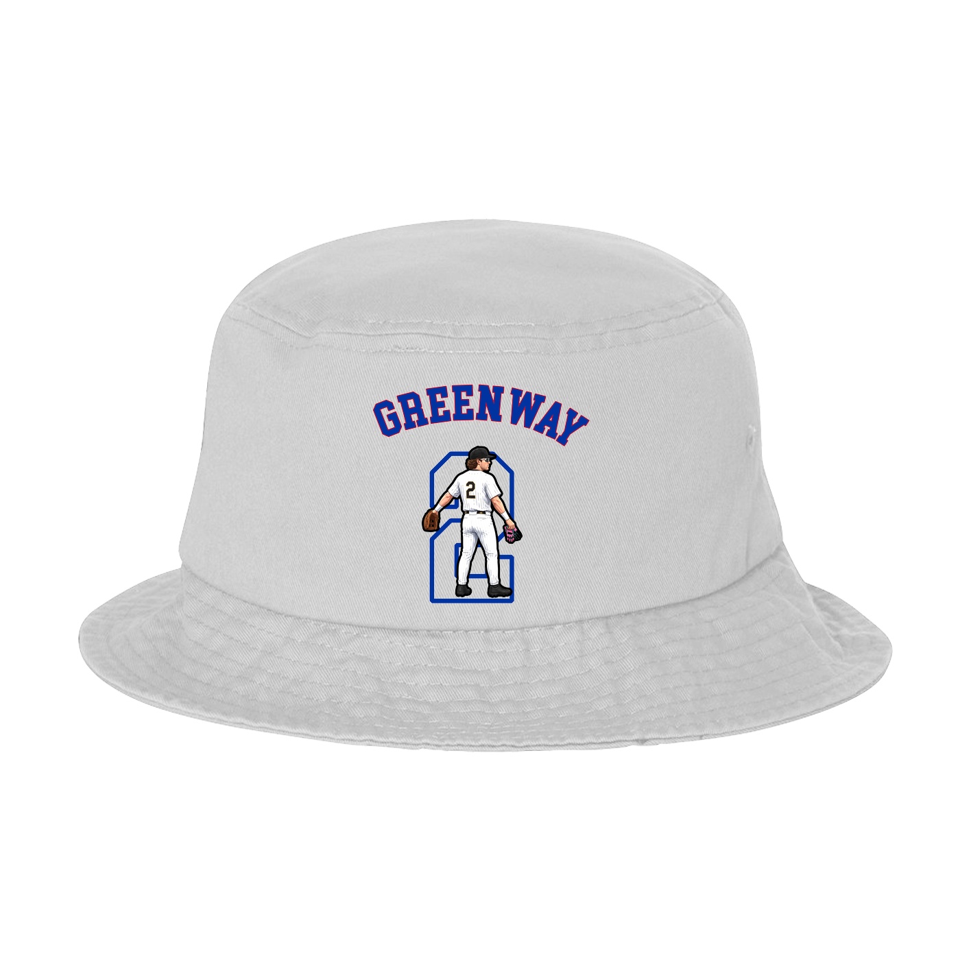 Bucket Cap — Shirsey Arch in White