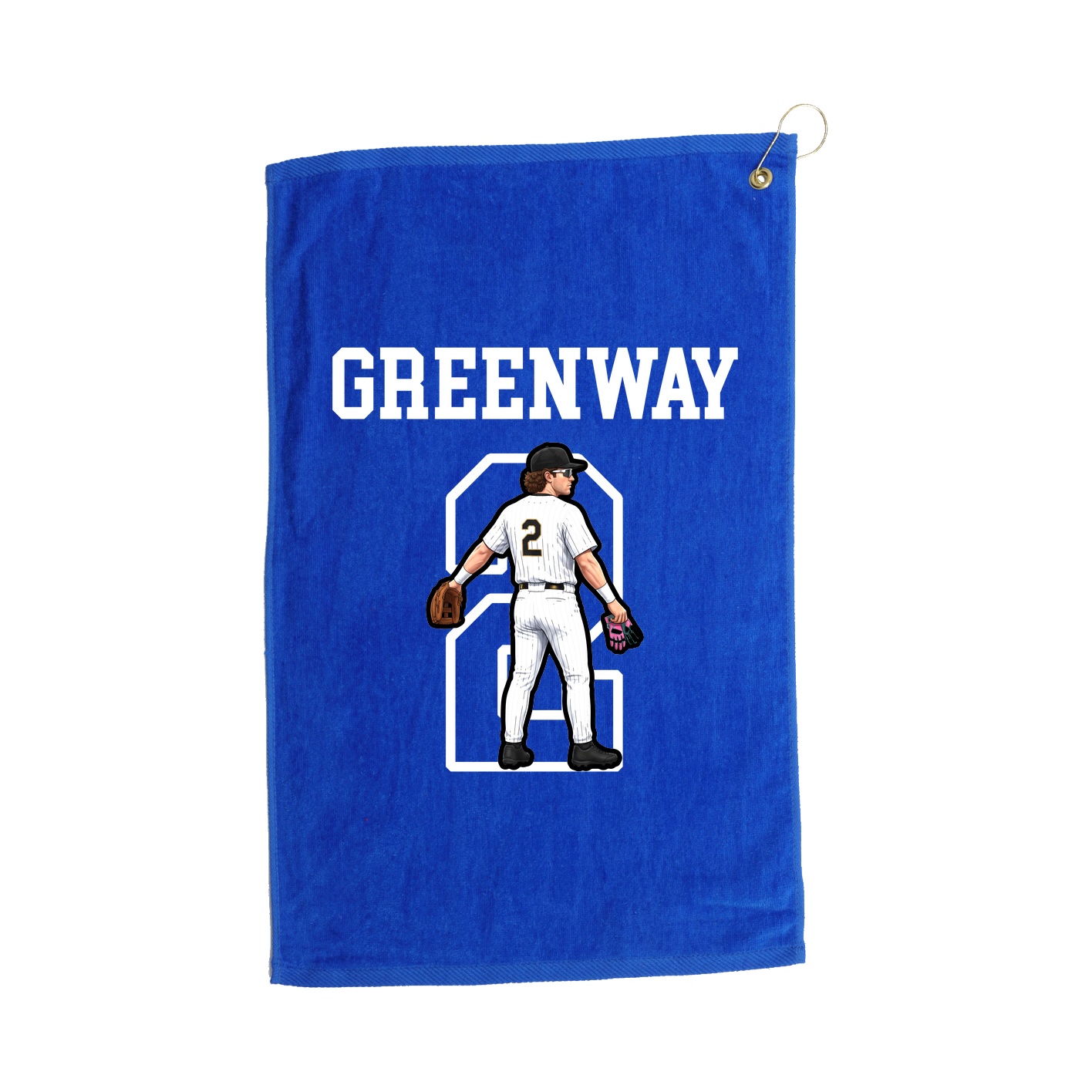 Golf Towel — Shirsey in Royal