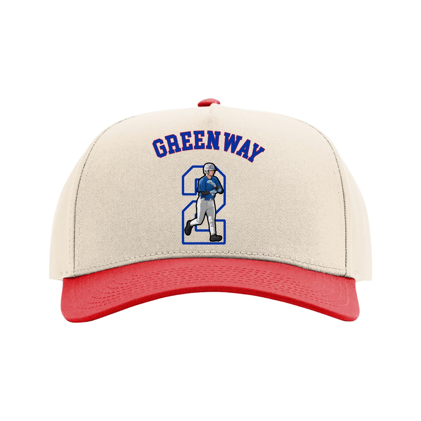 Full Fabric Five-Panel Champ Cap