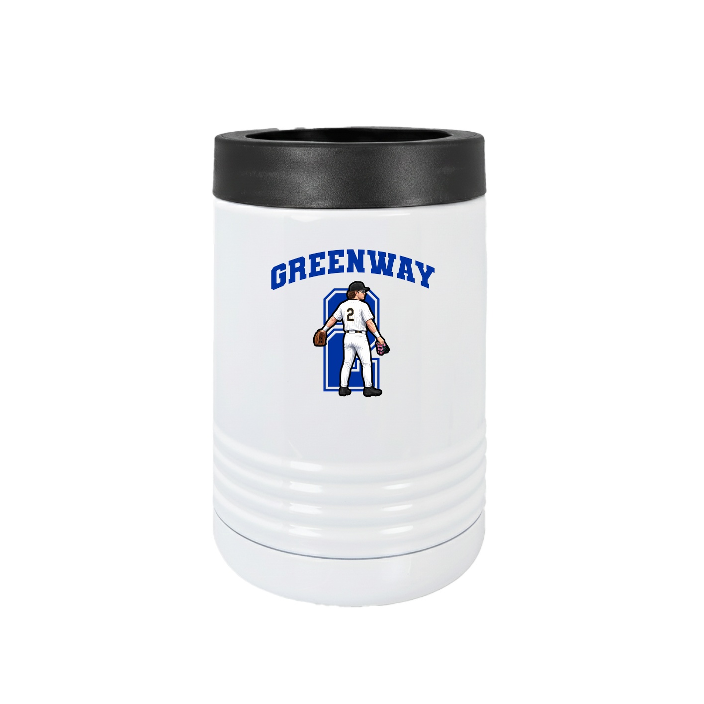 Beverage Holder — Number in White