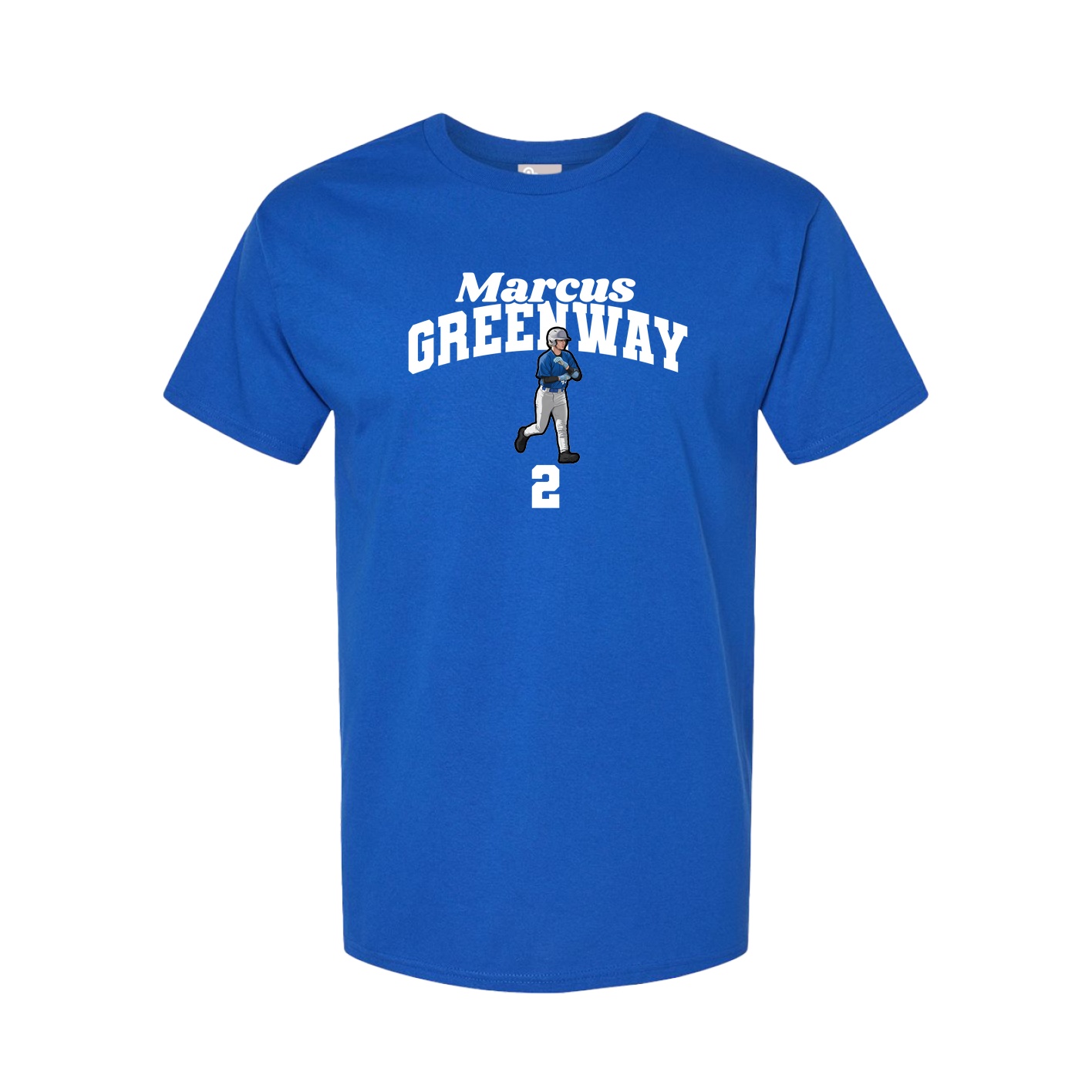 Tee — Signature Arch in Royal