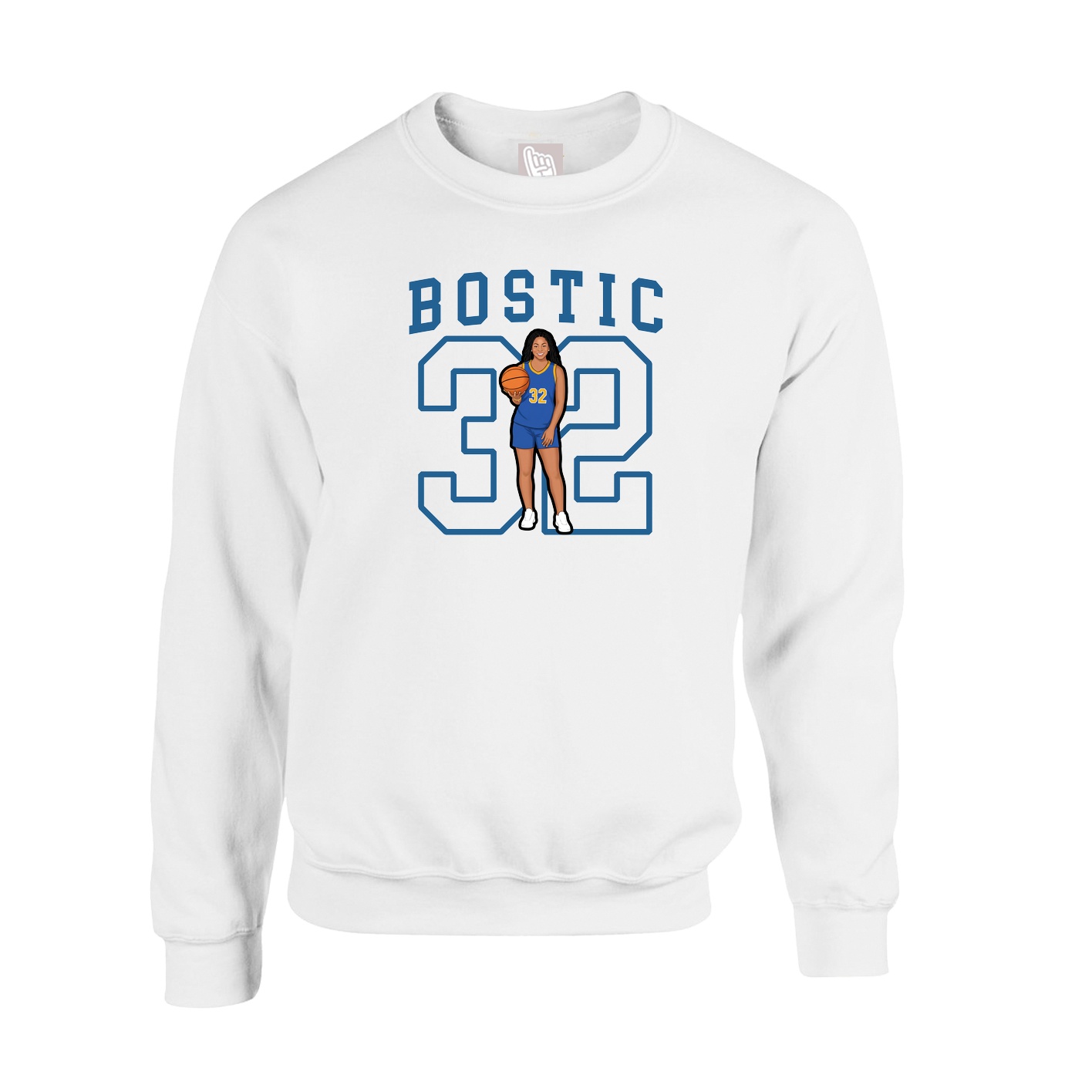 Fleece Crew — Shirsey in White
