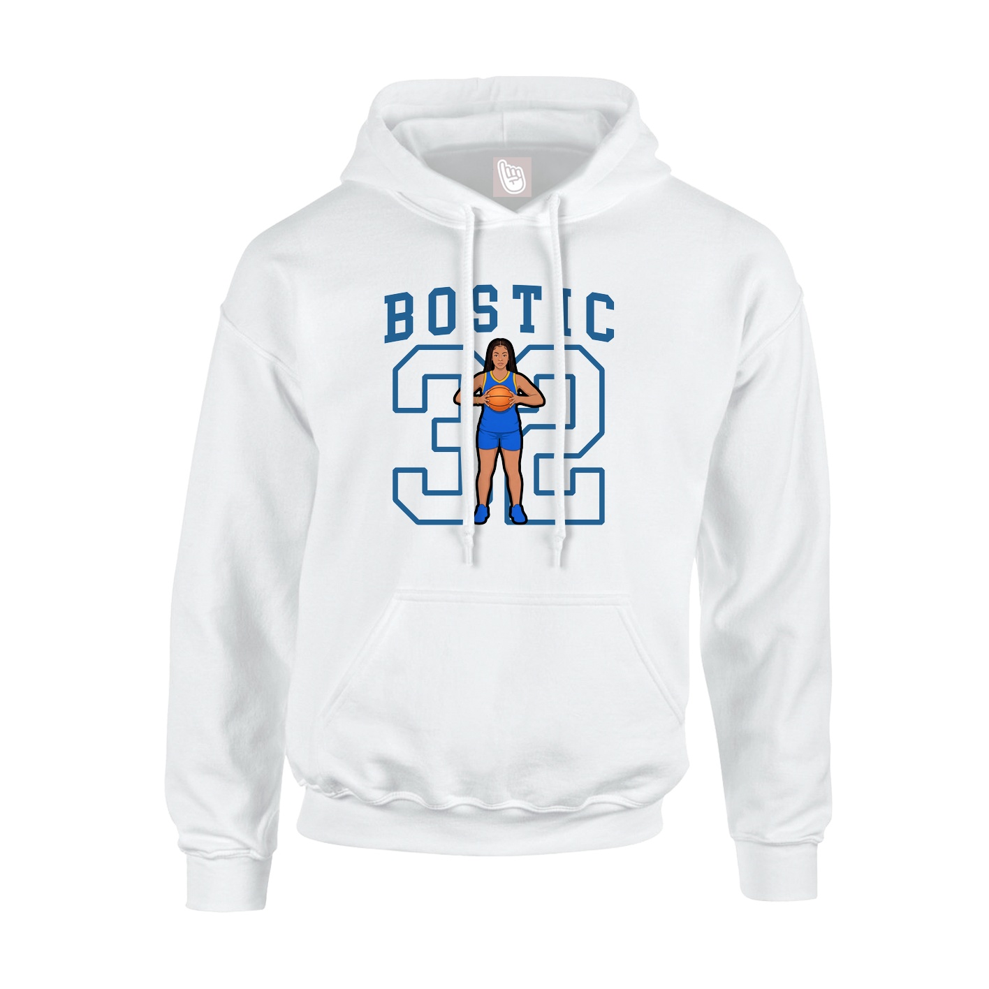 Hoodie — Shirsey in White