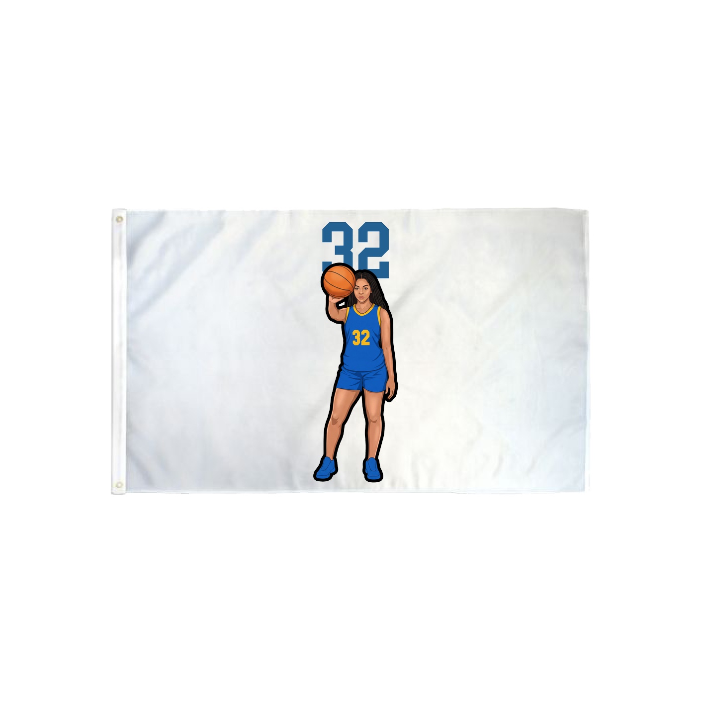 3x5 Flag — Number Top in Classic