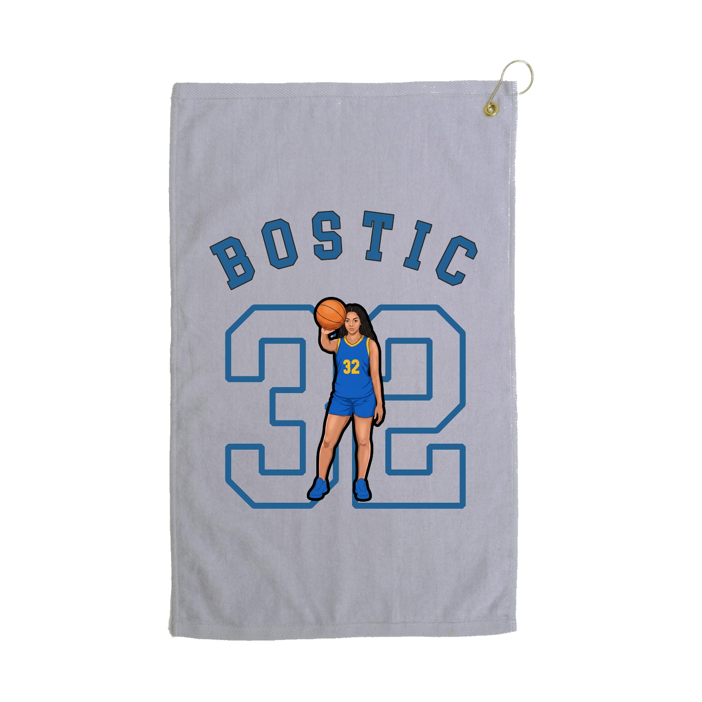 Golf Towel — Shirsey Arch in Grey