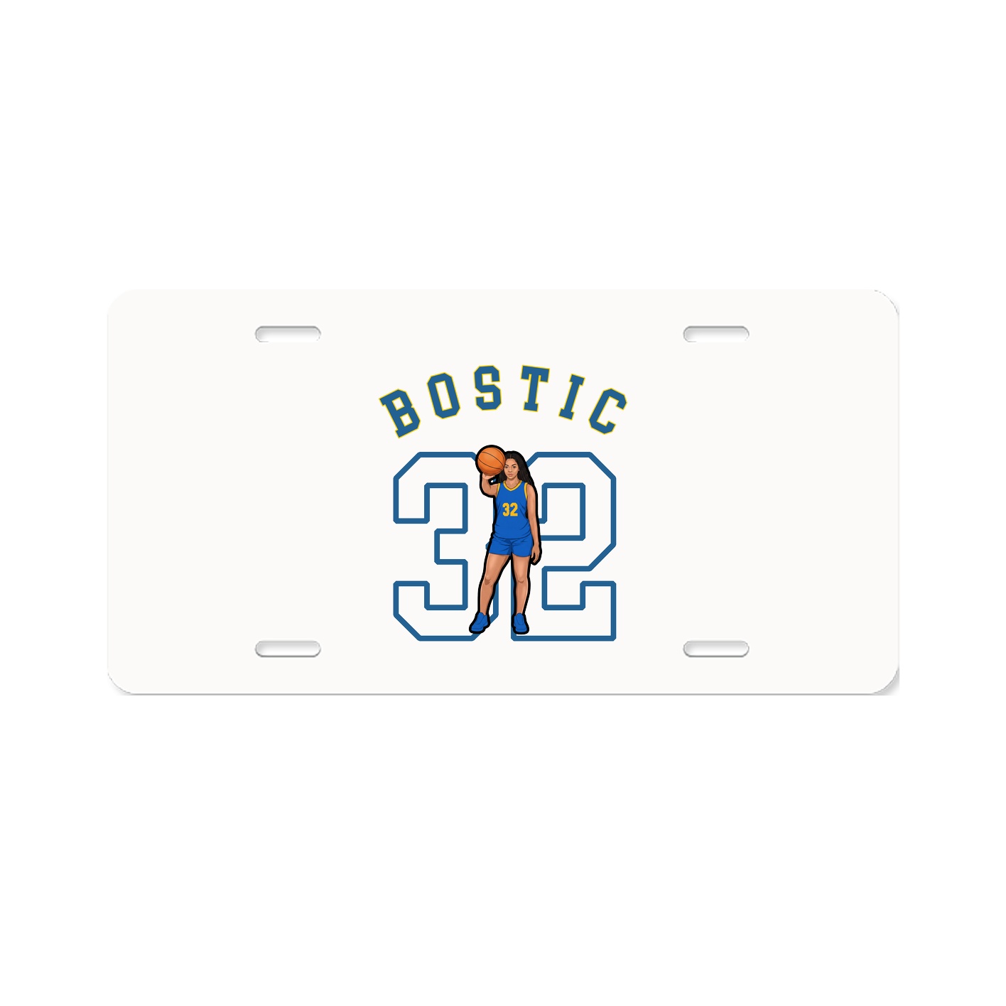 License Plate — Shirsey Arch in Classic