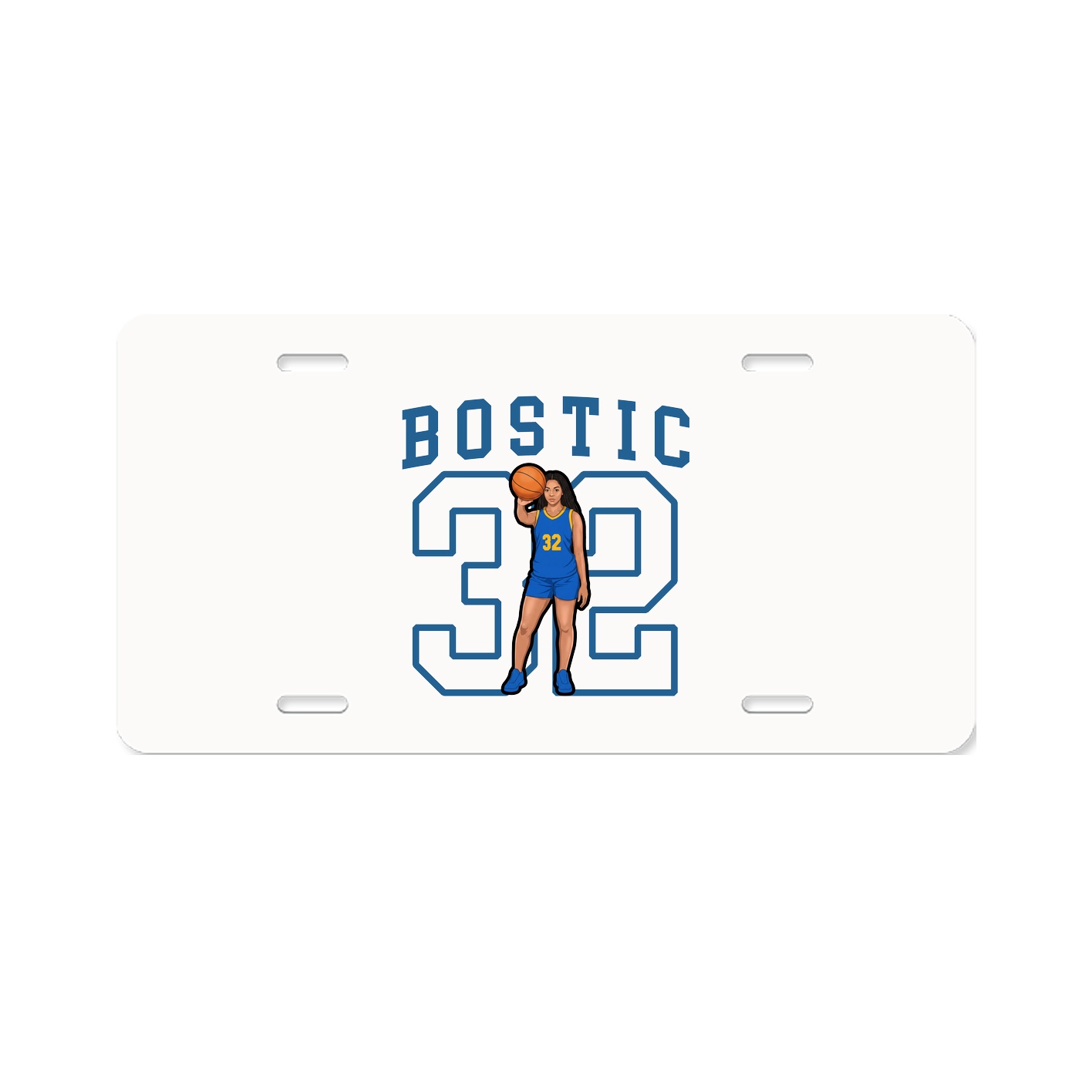 Aluminum License Plate