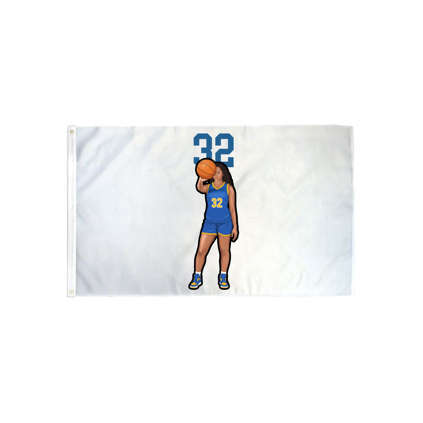 3x5 Flag — Number Top in Classic